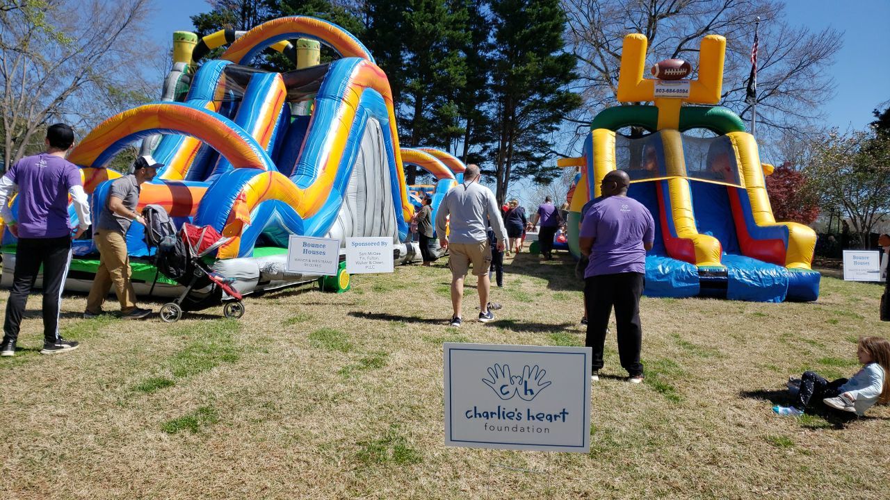 Charlies Hart Foundation Carnival Fundraiser using labor by Power Wash Masters LLC