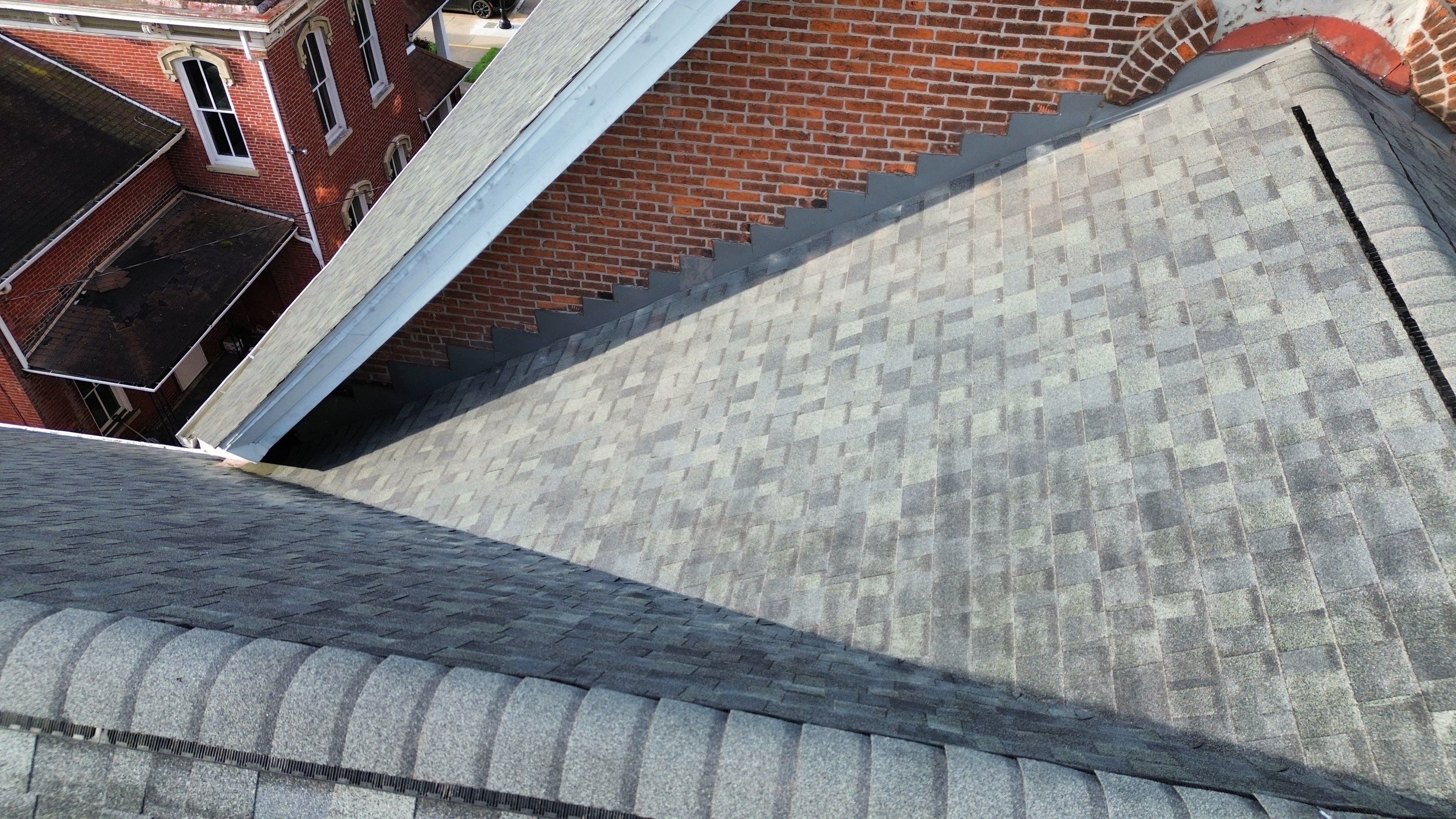 Commercial Roofing Installation using Duration Series Shingles - Estate Gray by RoofX 