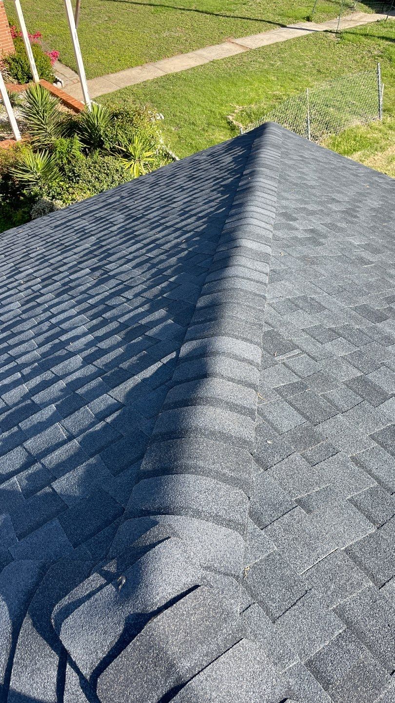 Roof replacement and interior repair by hail damage by Just Brilliant Restoration JBR