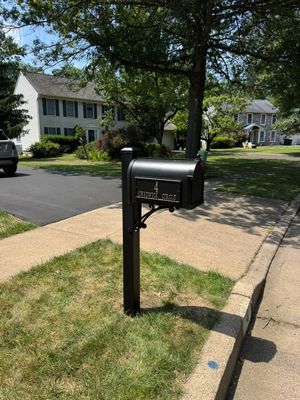 Mailbox installation