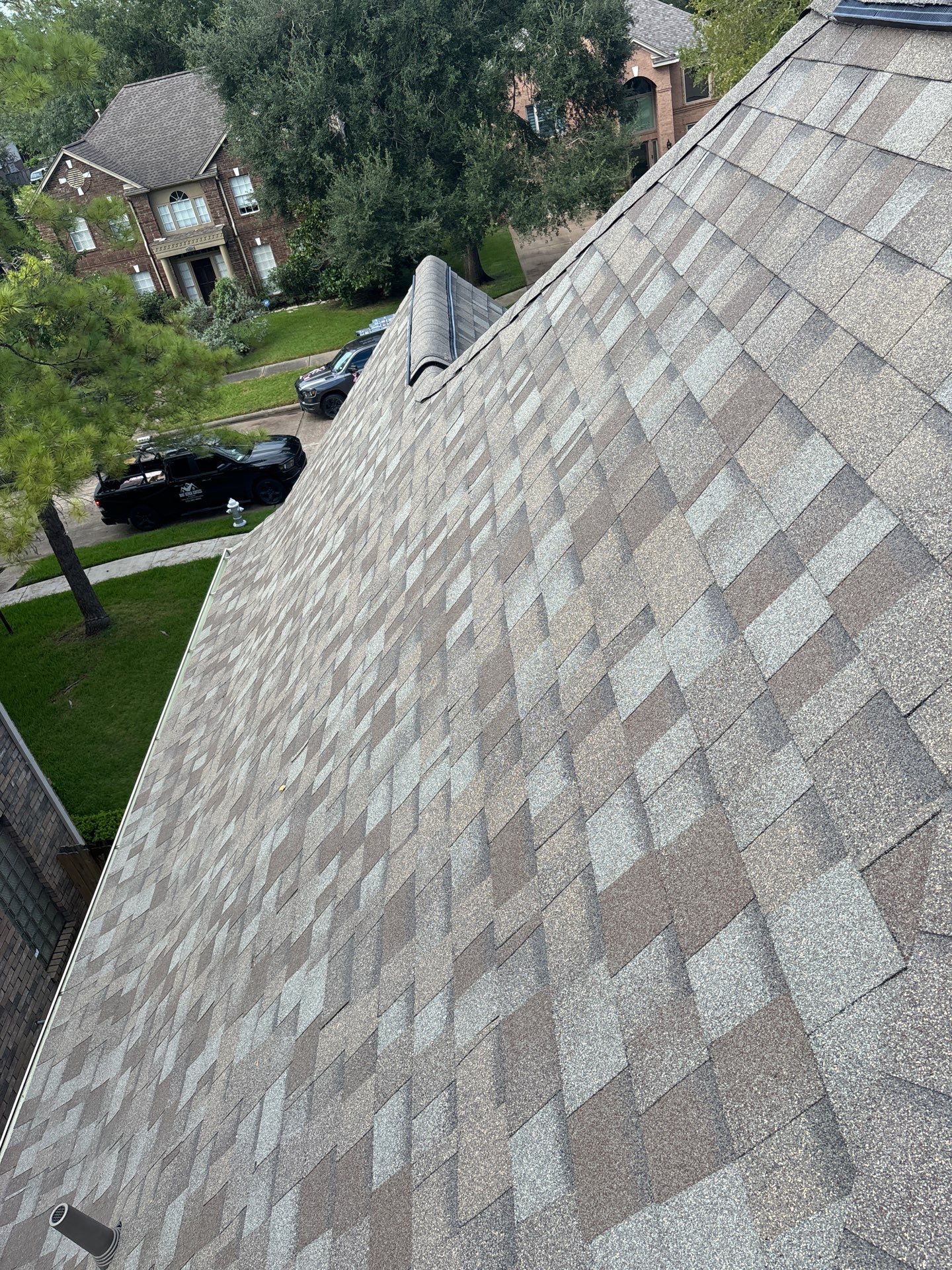 Residential Roofing Installation using Owen's Corning Duration (Lifetime) Shingles by Roof Repair Company