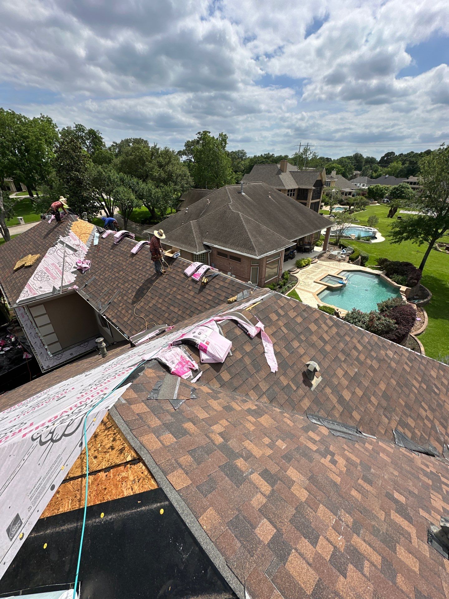 Project in Montgomery by Motion Roofing