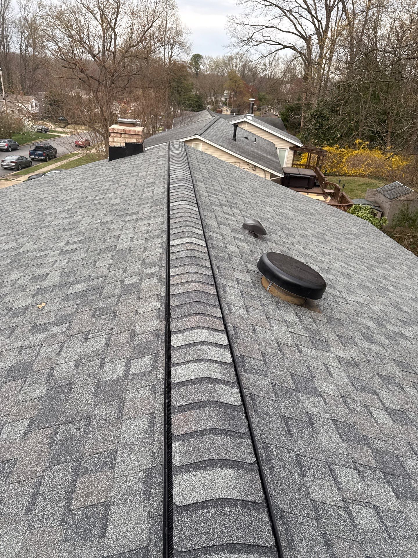 West Springfield: Residential Roof Replacement with CertainTeed Landmark in Colonial Slate by RM Banning, Inc.
