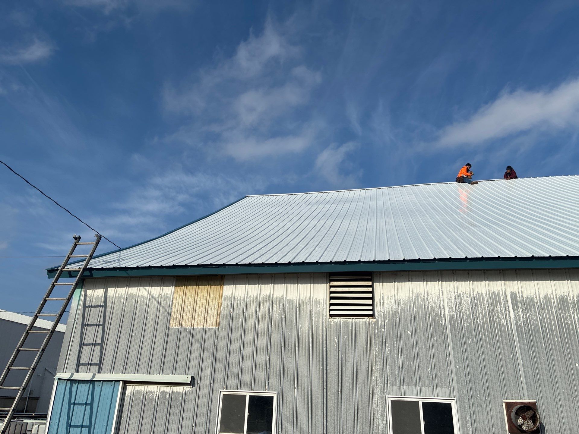 Project in Parker City, IN by Rodeffer Roofing INC