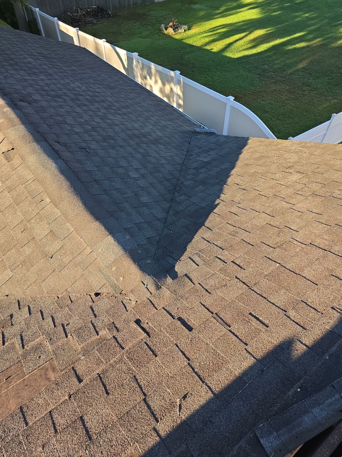 Residential Roofing Installation using Owens Corning TruDefinition Duration AR - Williamsburg Gray by A Plus Exterior