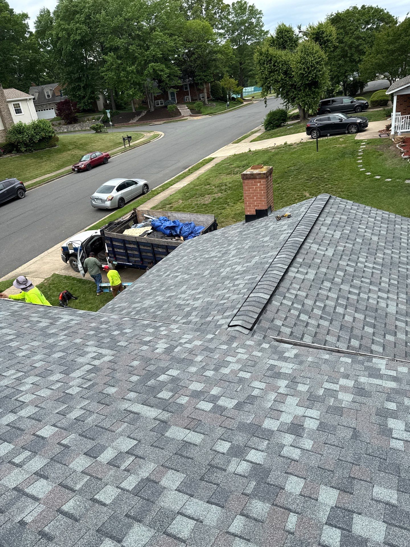 Montclair: Residential Roof Replacement with CertainTeed Landmark Pro in Max Def Colonial Slate by RM Banning, Inc.