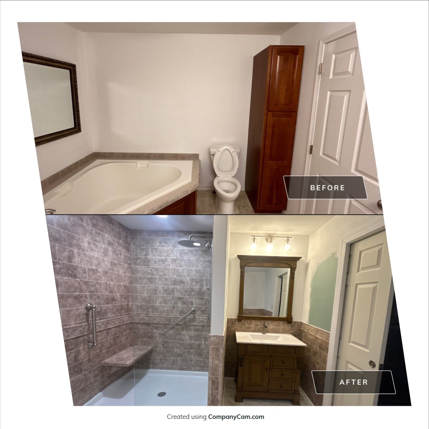 Full Bathroom Remodel by BathPlanet SW Virginia