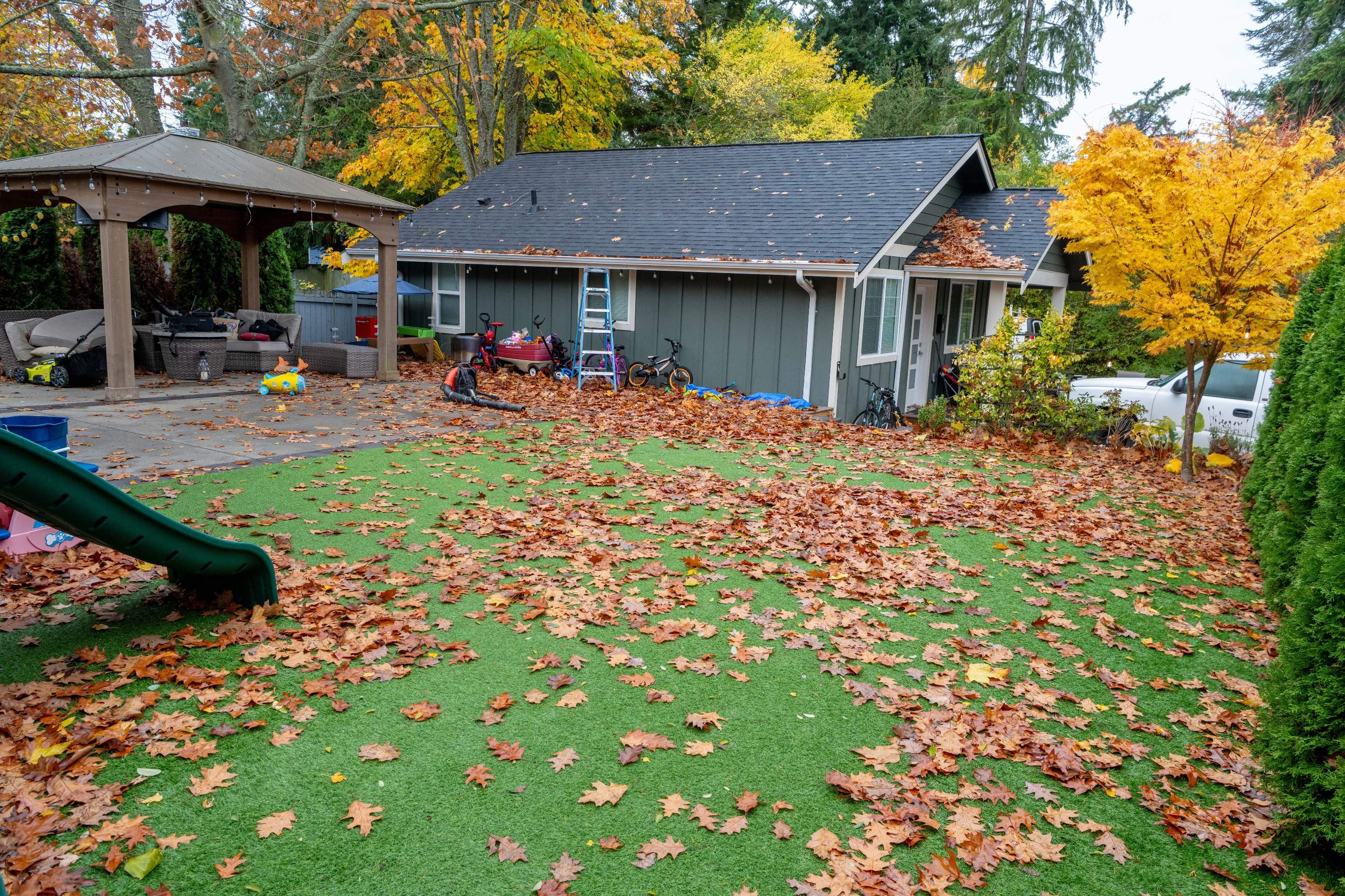 Fall and Spring Cleaning by Jireh Asphalt & Concrete Inc 