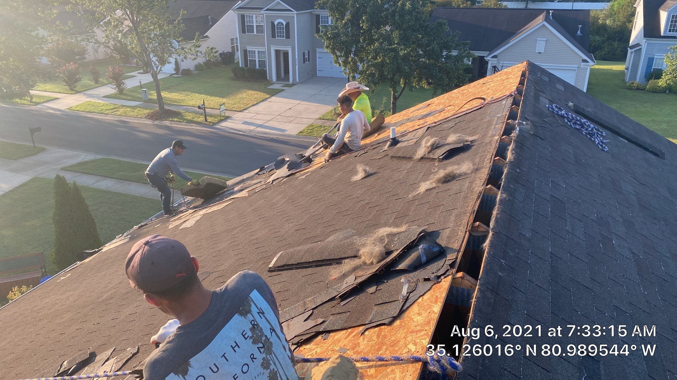 Roof replacement, siding, gutters and interior repair by hail and wind damage by Just Brilliant Restoration JBR