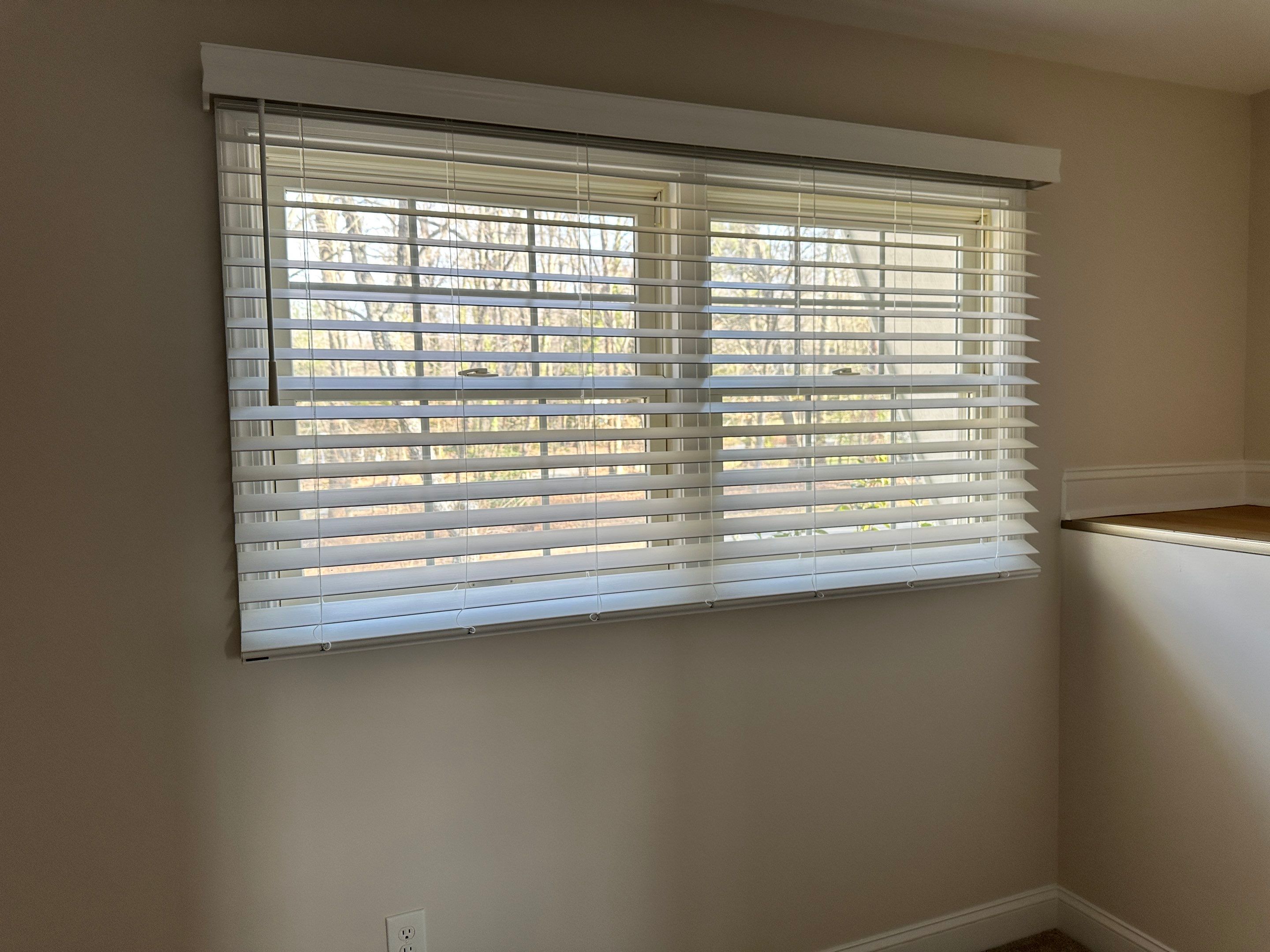 Roller Shade and Faux Wood Blind Installation - Dunkirk by Southern Maryland Custom Blinds
