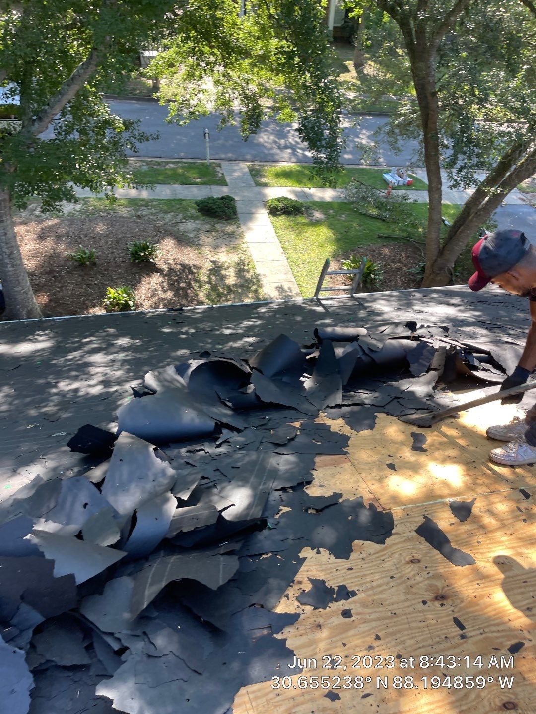 Residential Roofing Installation using Roof Replacement by American Roofing & Construction LLC