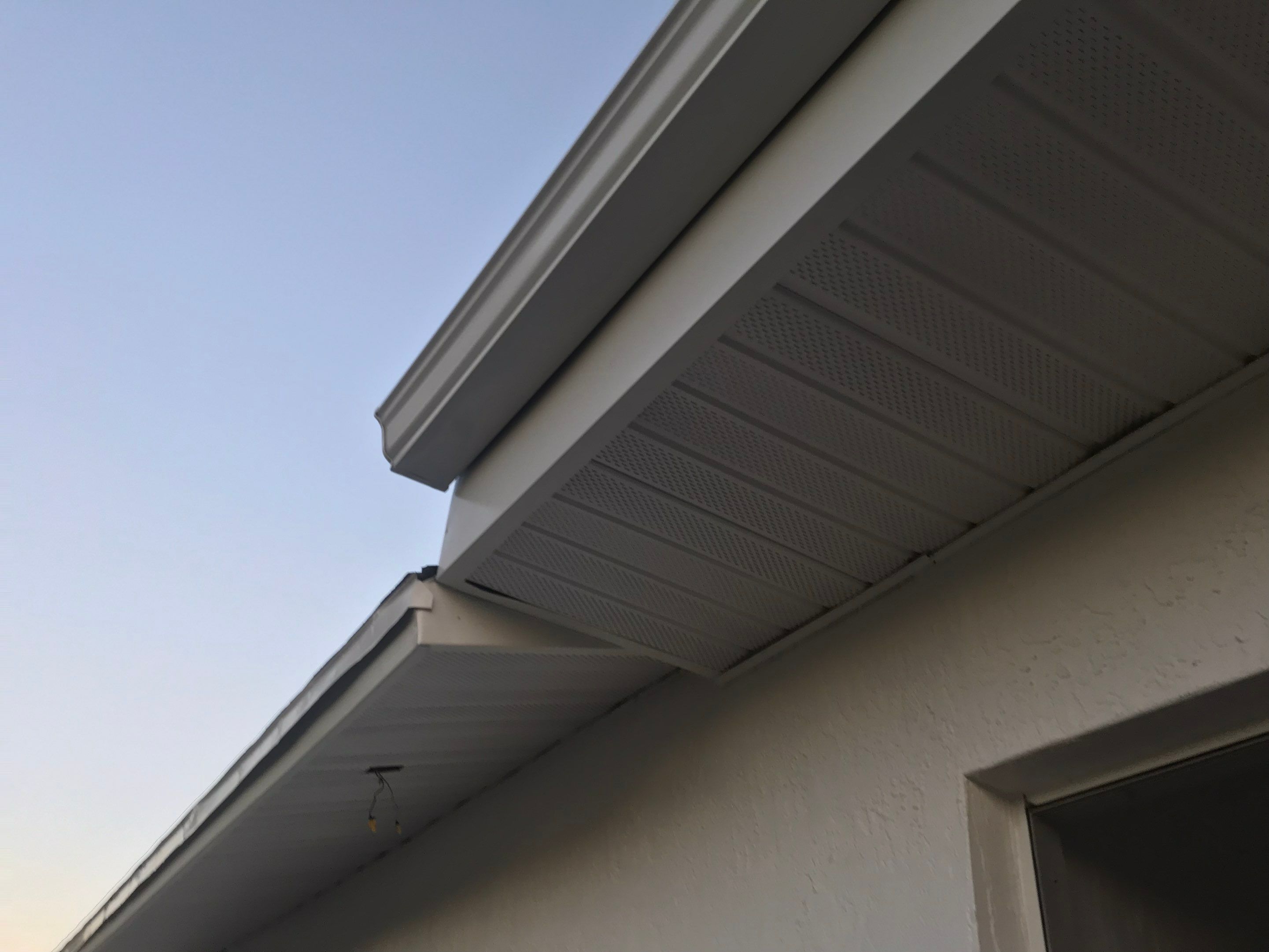 Soffit and Fascia Installation in Cape Coral FL by Gutter Professors