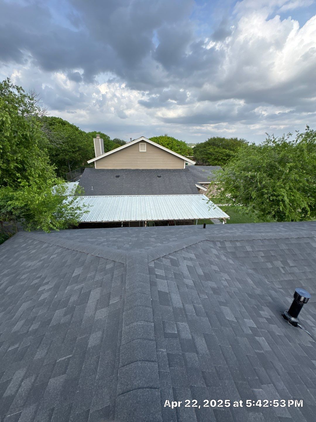 Onyx Black Roof Replacement & Solar Panel Reinstallation | San Antonio, TX by Ayan Roofing, LLC