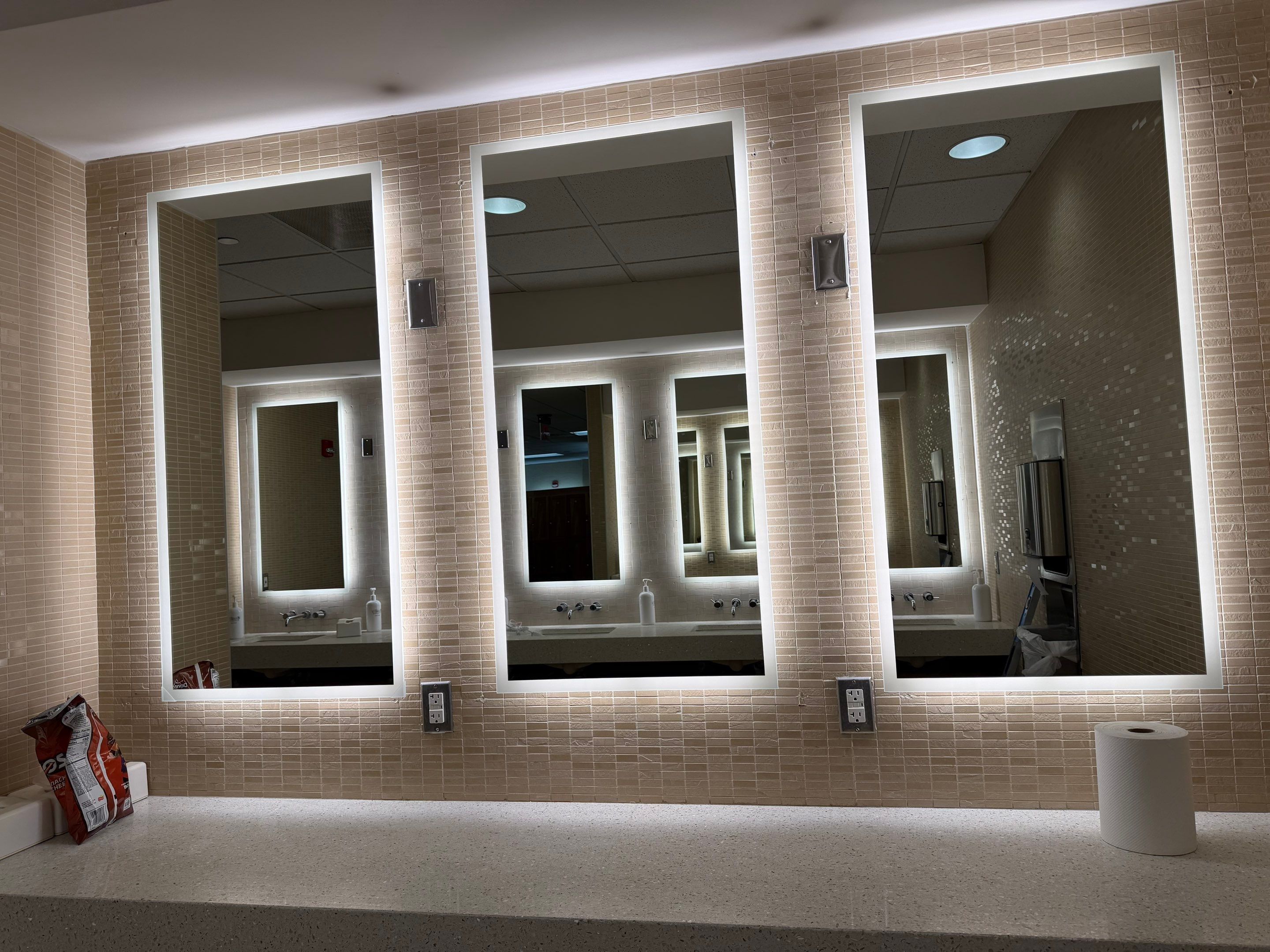 Brambleton OLF - Locker room renovation by Nova HomeWorks