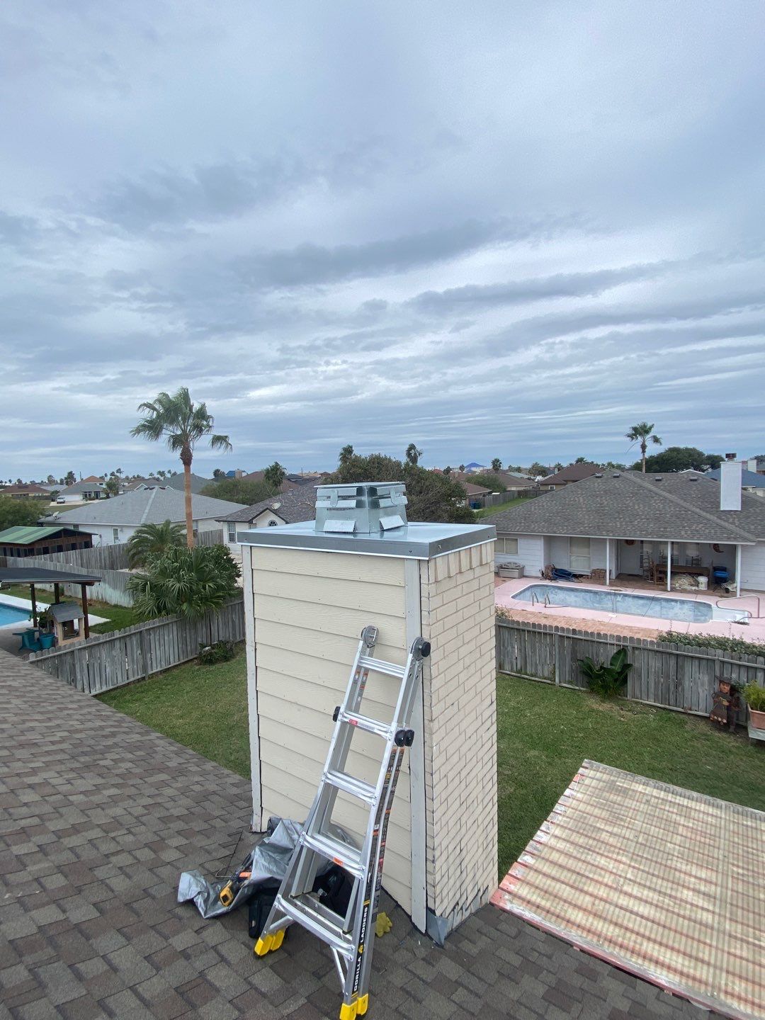 Residential Roofing Repair using Custom Fabricated Steel by Lighthouse Roofing