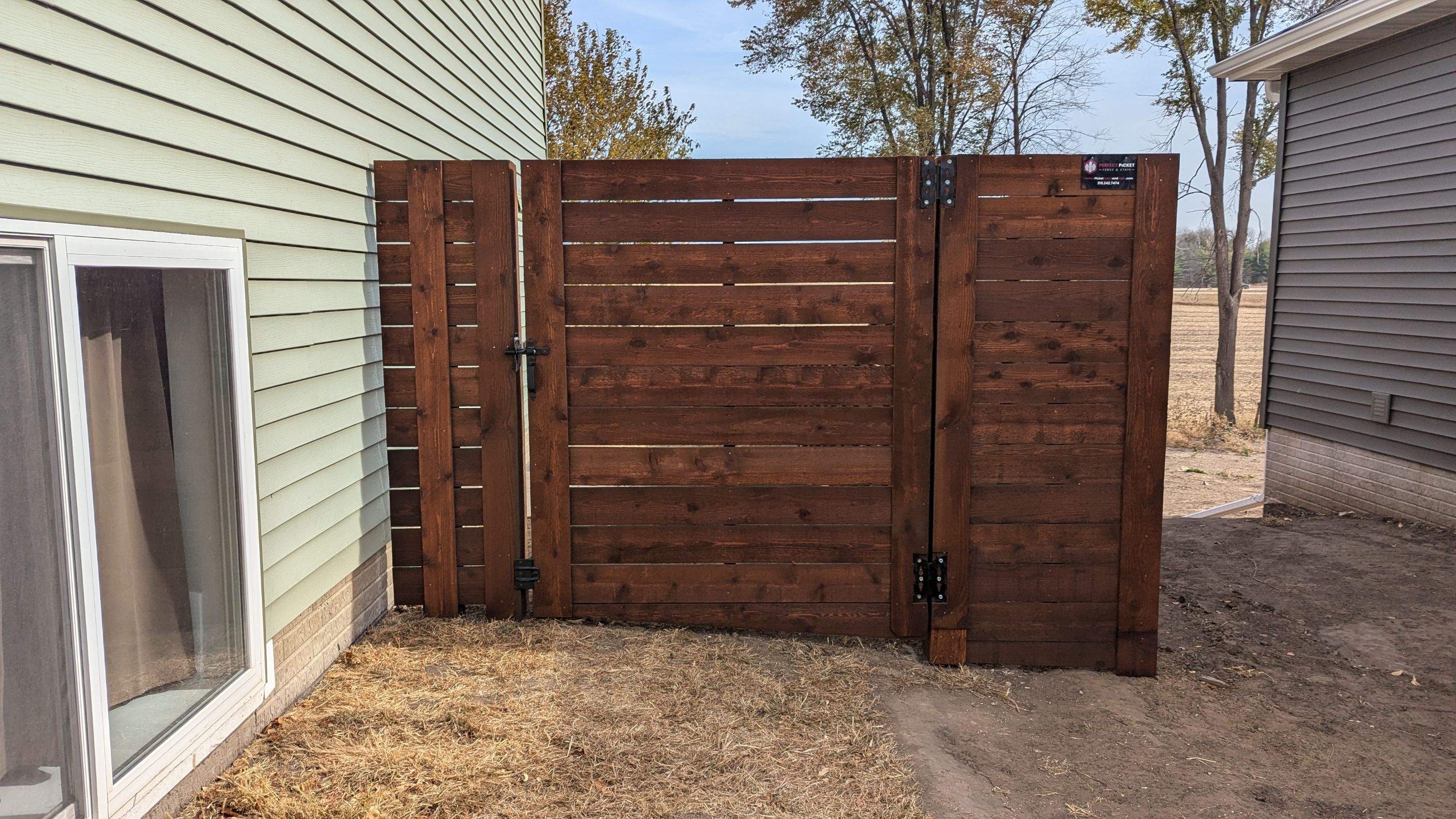 Project in Janesville by Perfect Picket Fence and Stain