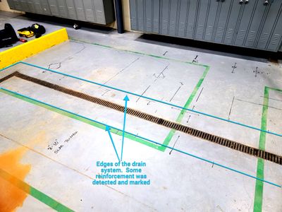 Concrete Scan for industrial type plant