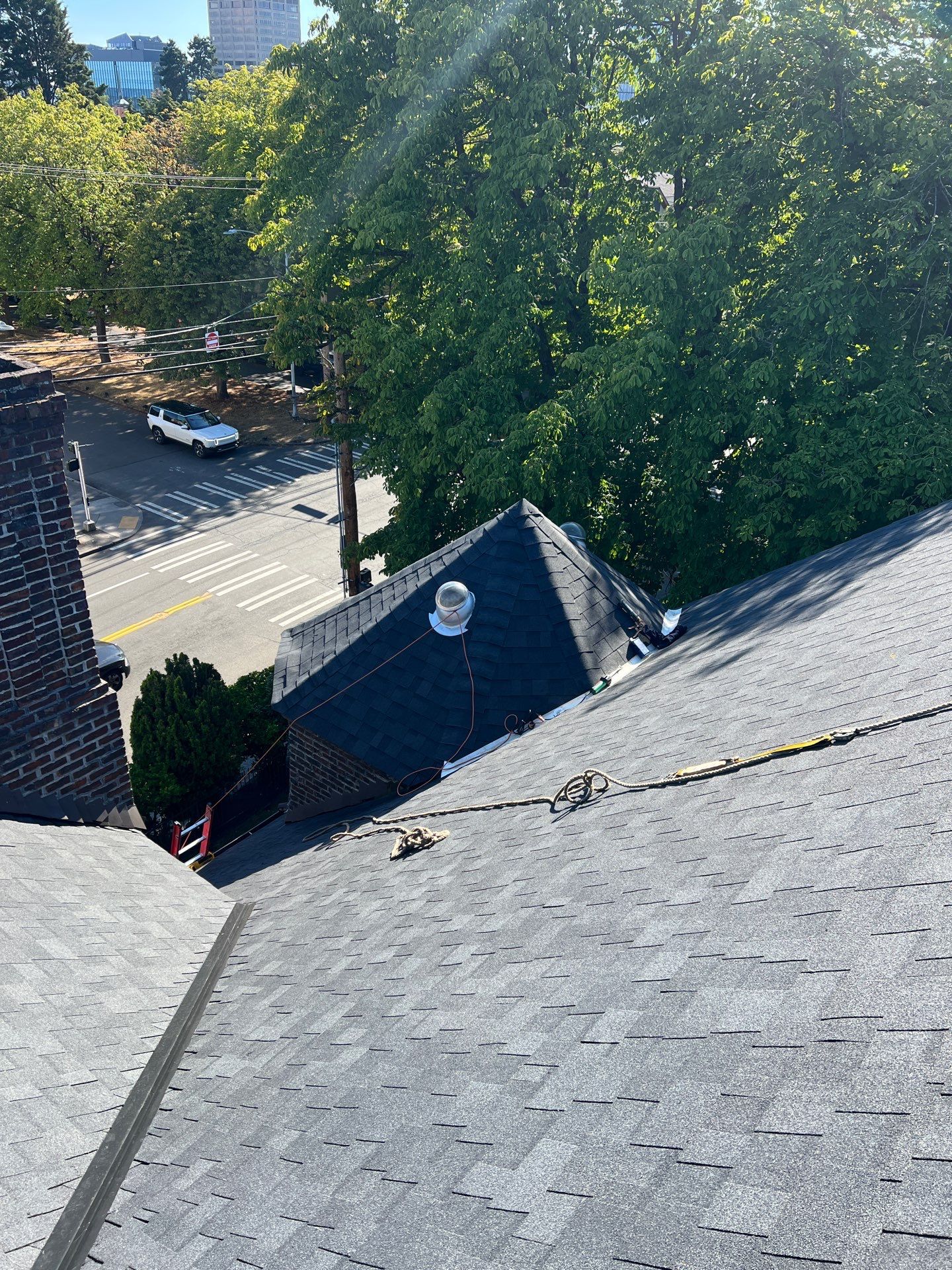 Residential Roofing Installation using GAF HDZ Shingles by Roofing Formula LLC