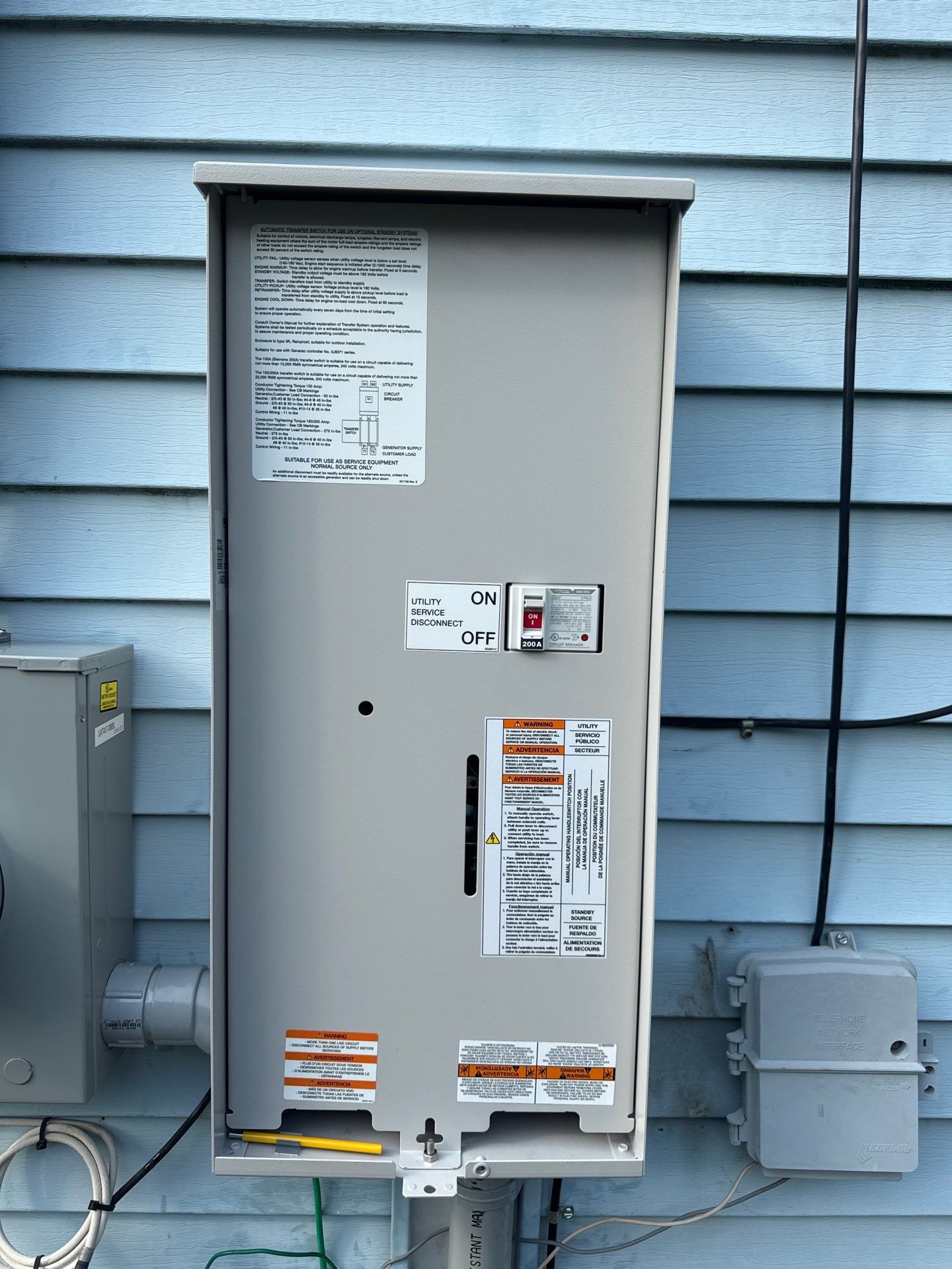 200A Panel with Generator Interlock Kit and Whole-Home Surge Protector by Spartan Home Pros