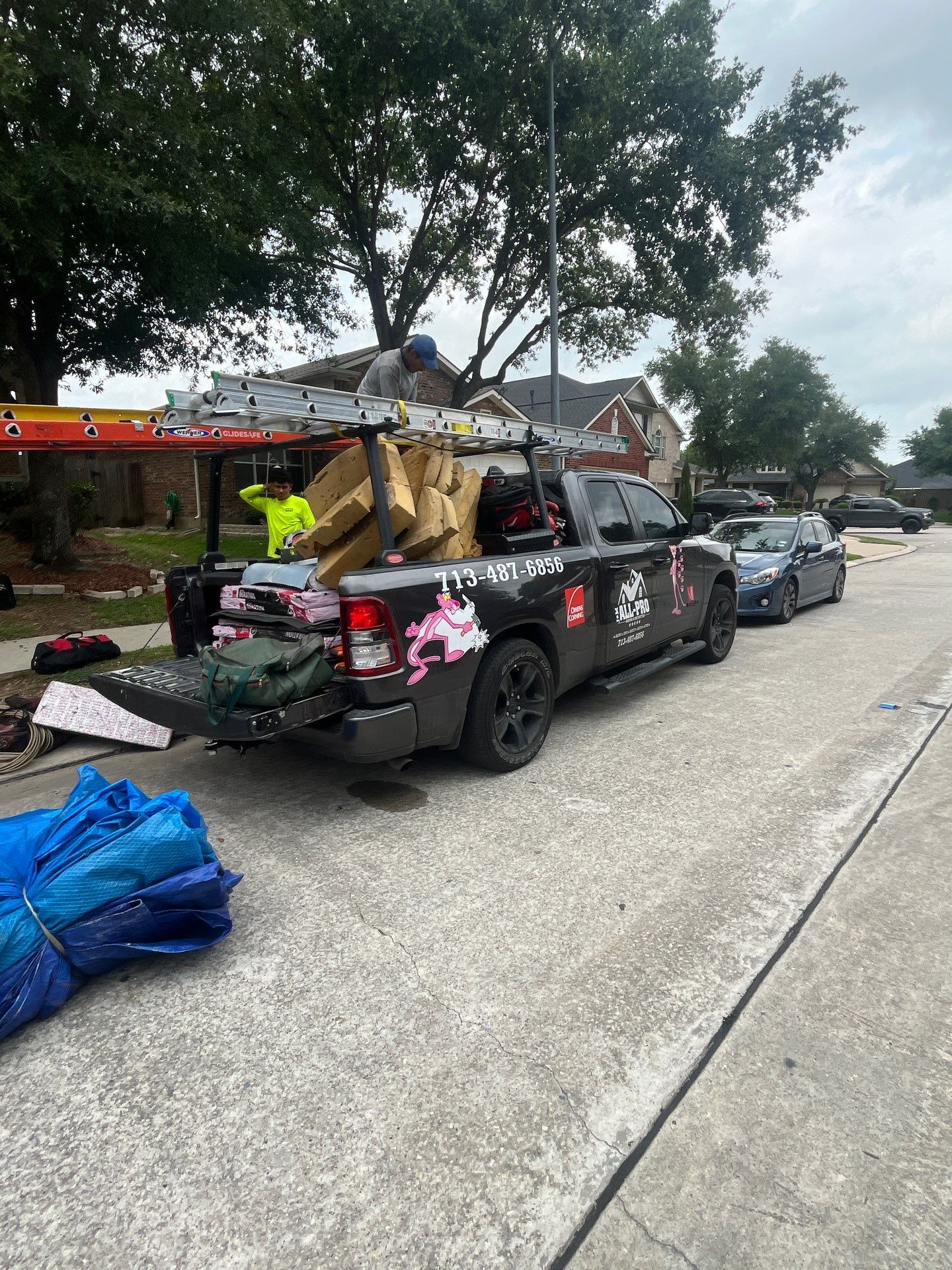 Residential Roofing Installation using Owen's Corning Duration (Lifetime) Shingles by Roof Repair Company