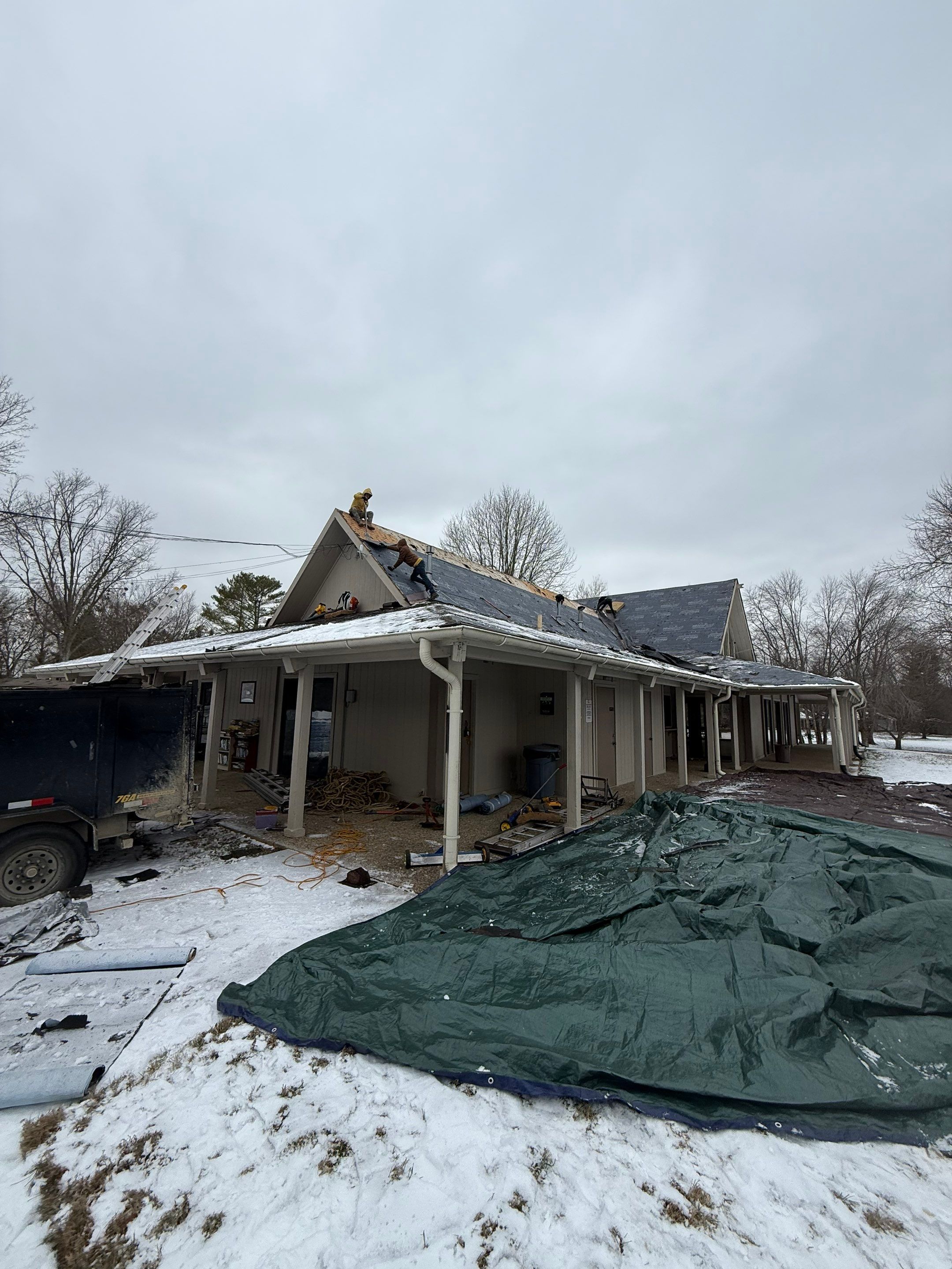 Cardinal Harbour Clubhouse Roof Replacement by GreenForce Restoration