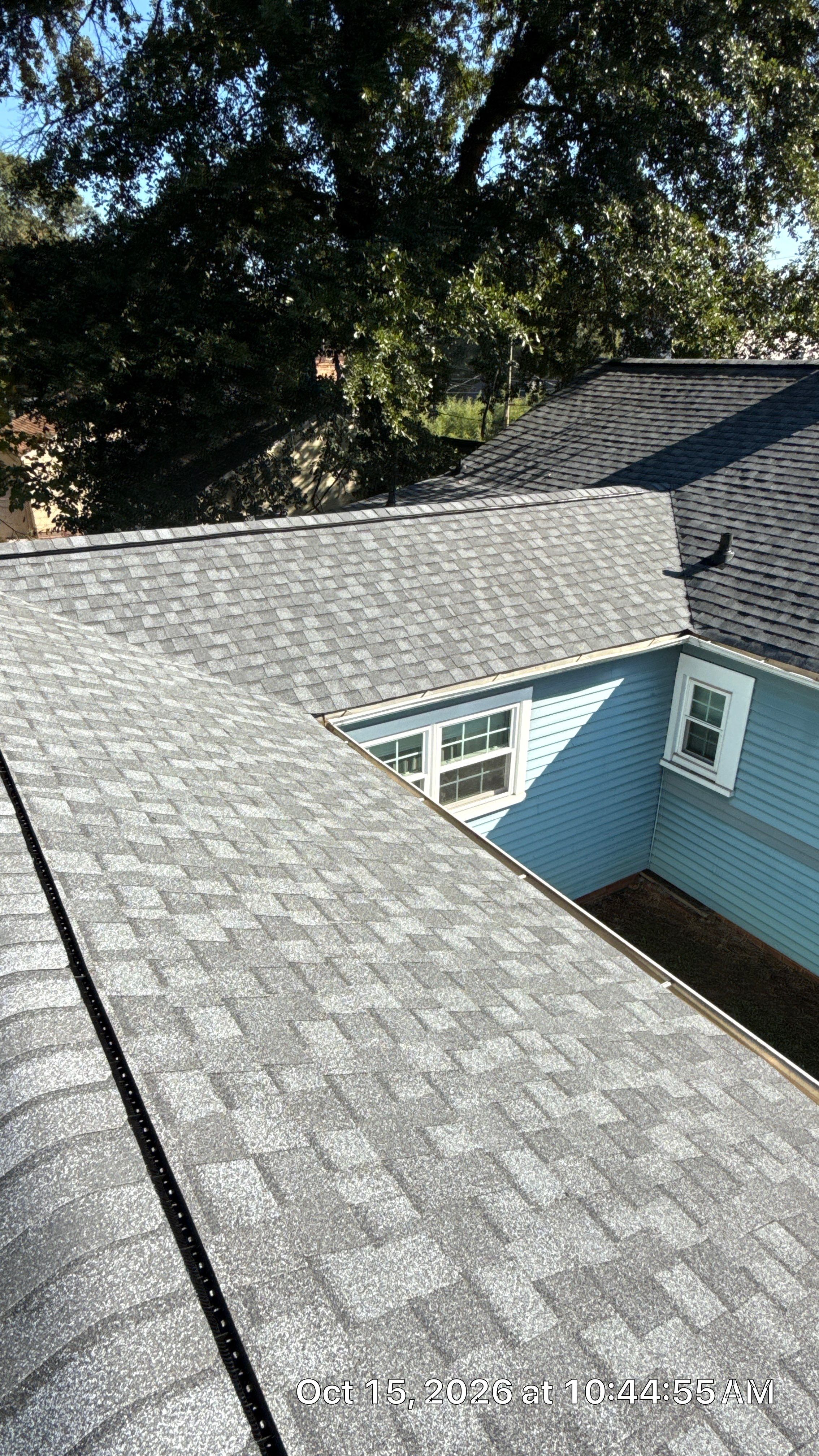 Roof replacement by hail and wind damage by Just Brilliant Restoration JBR