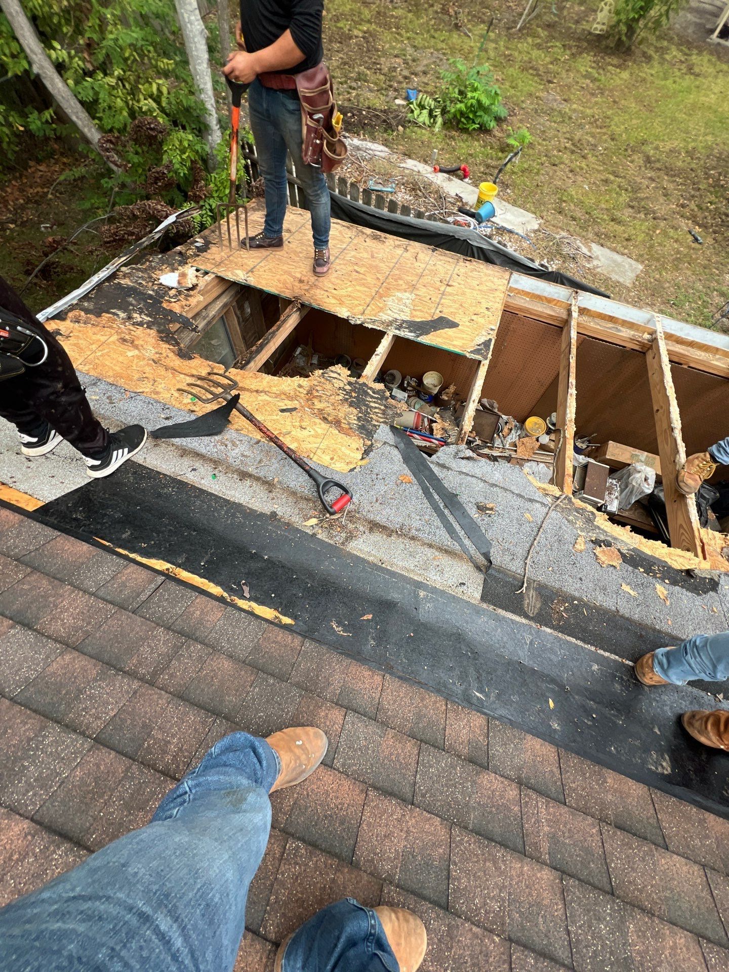 Residential Roofing Repair using Owen's Corning Duration (Lifetime) Shingles by Roof Repair Company