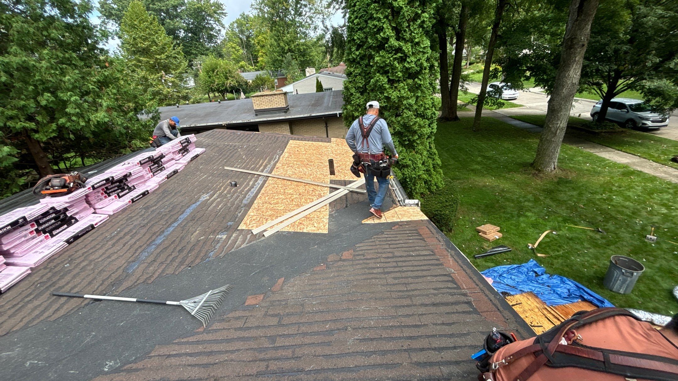 Roof Replacement using Owens Corning Duration by 180 Contractors