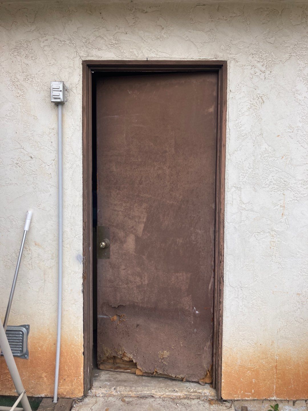 Replace Door Leading to Garage by Andre Handyman