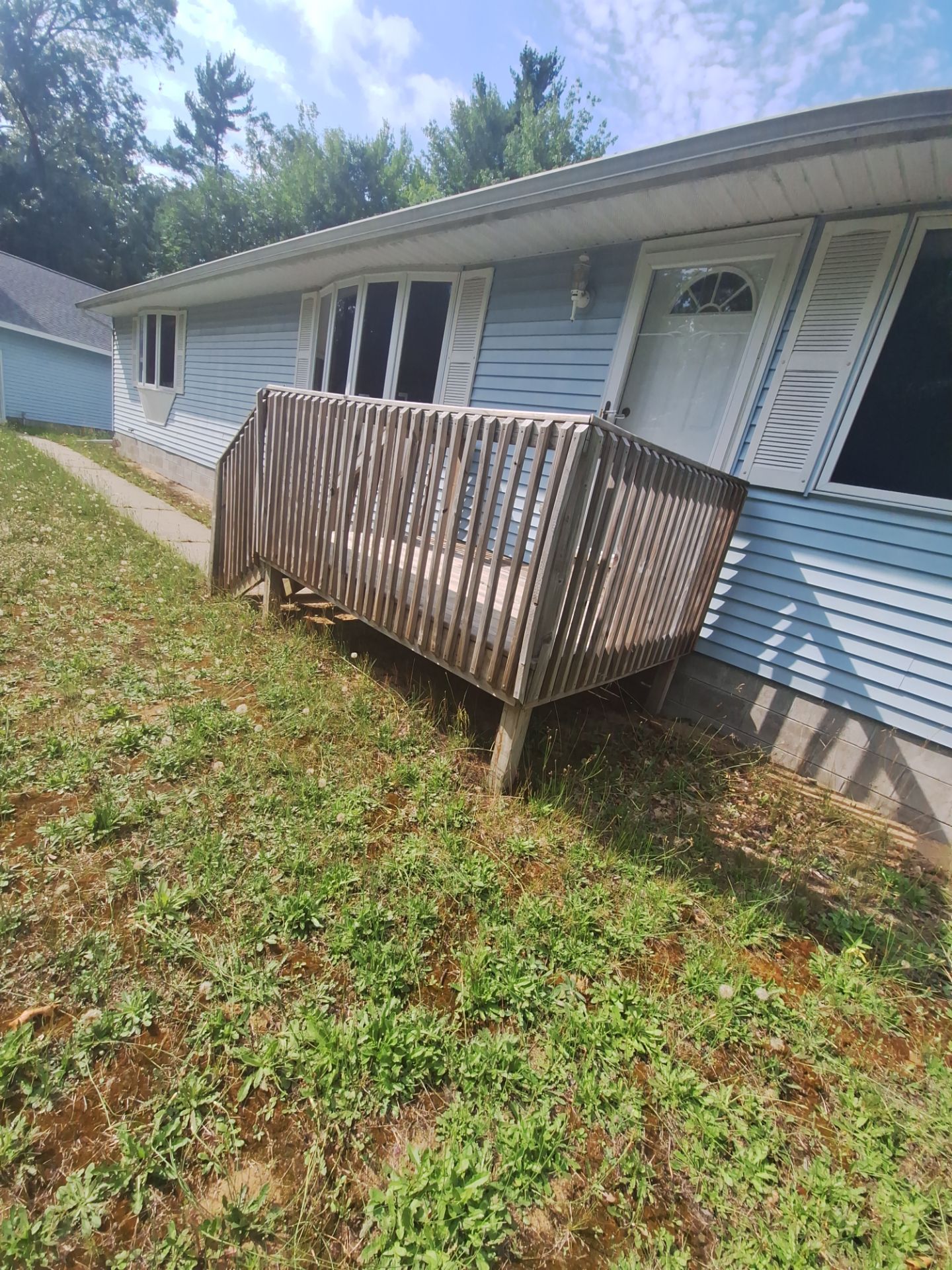 Deck staining and exterior foundation painting! by Gordon Painting