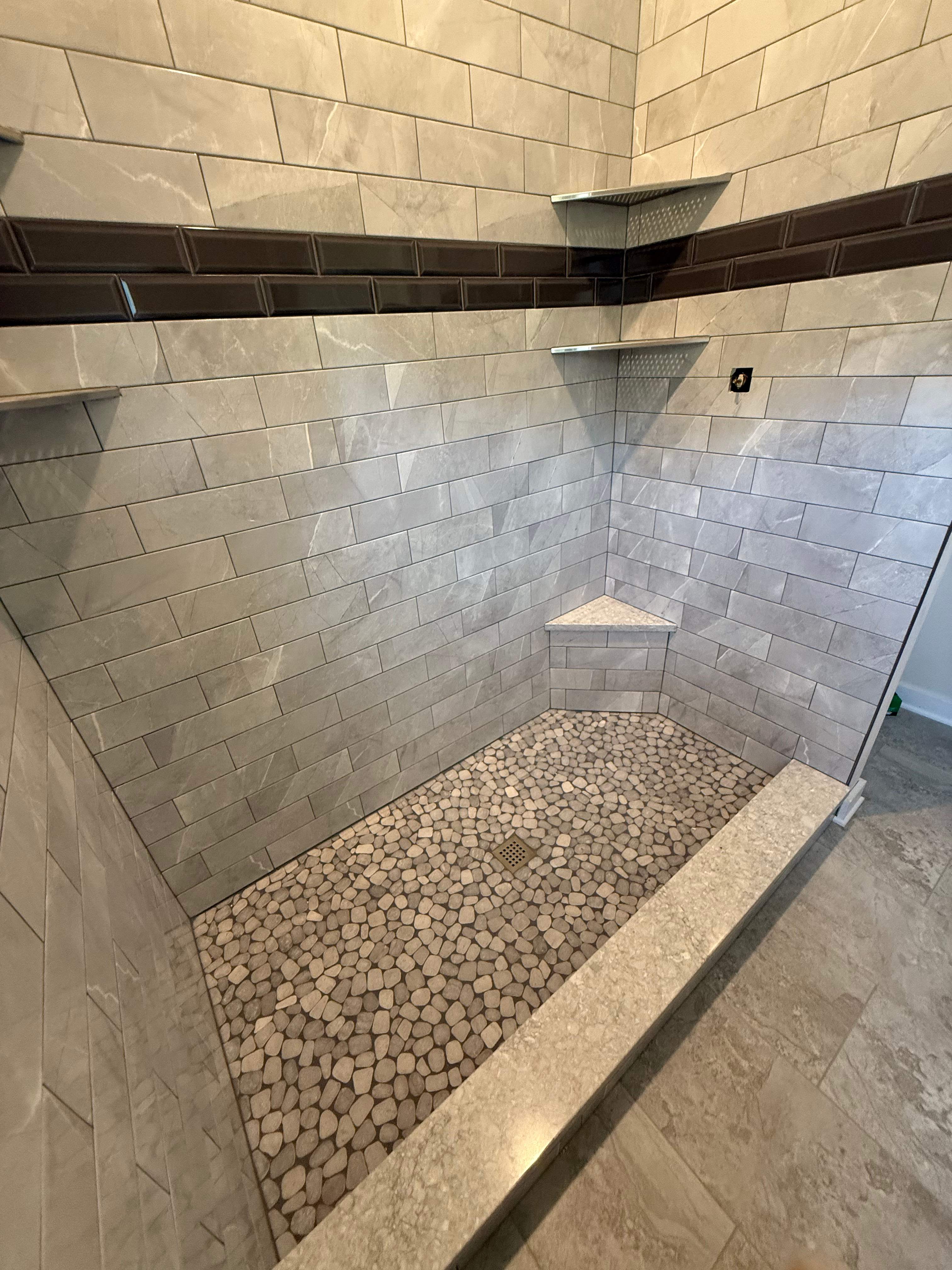 JTM Coon Dog Trail Shower by Integrity Tile and Home LLC