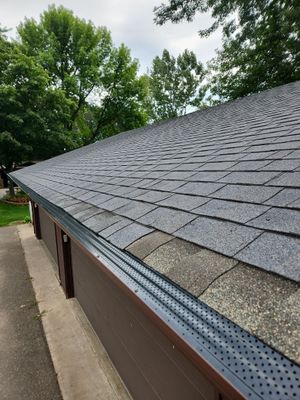 Fixed Damage 5" Seamless  Gutters 