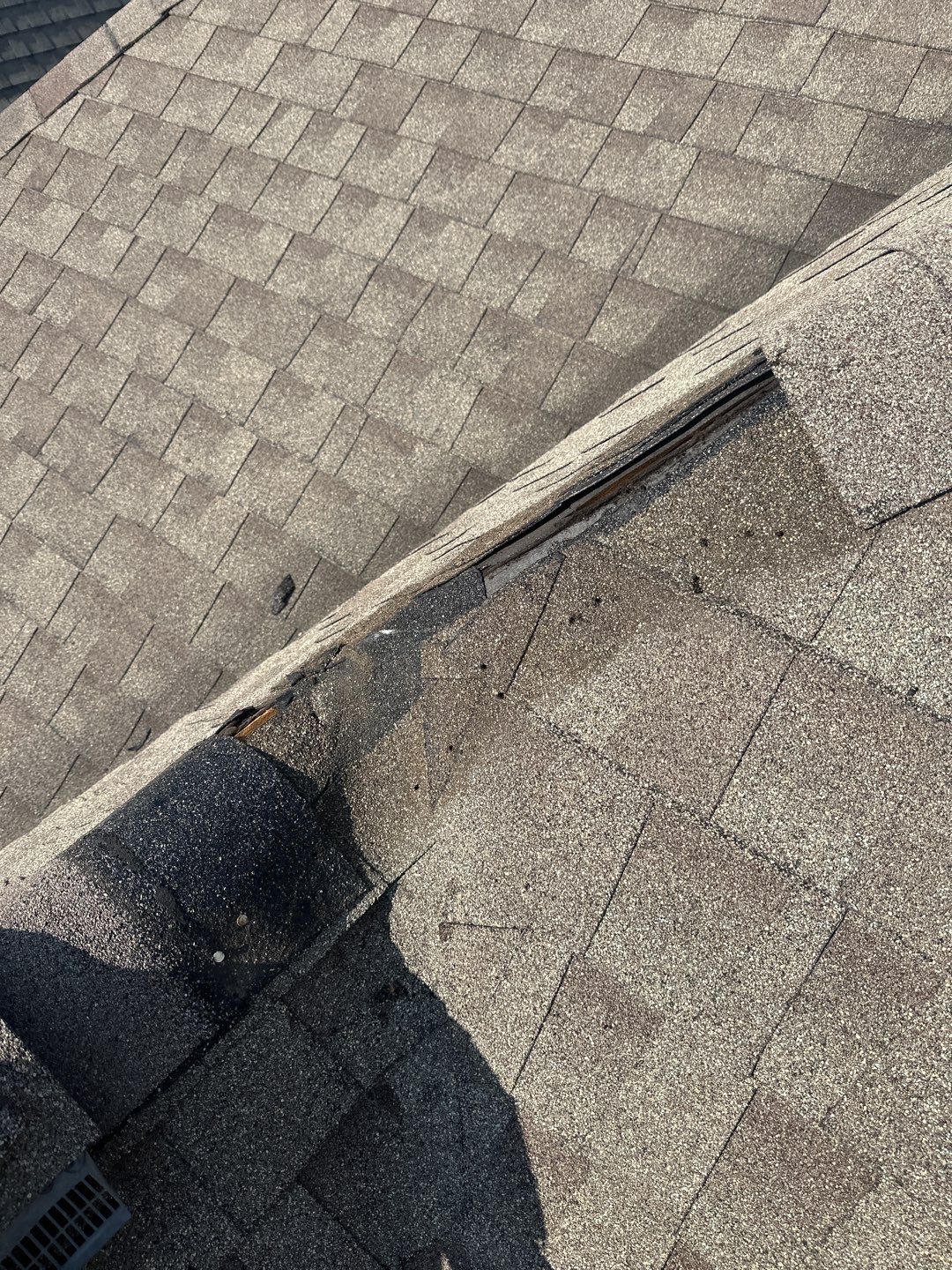 Hail Damage using Owen's Corning Duration (Lifetime) Shingles by Roof Repair Company
