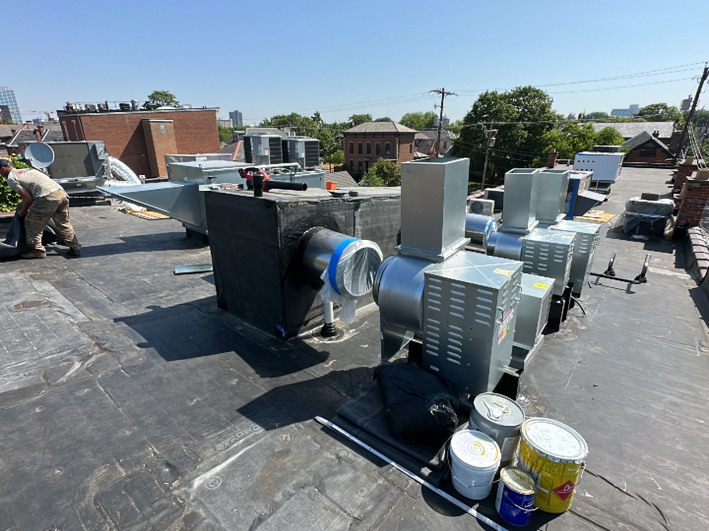 Cento Roof repair/Gutter installation  by Nitro Roofing and Construction
