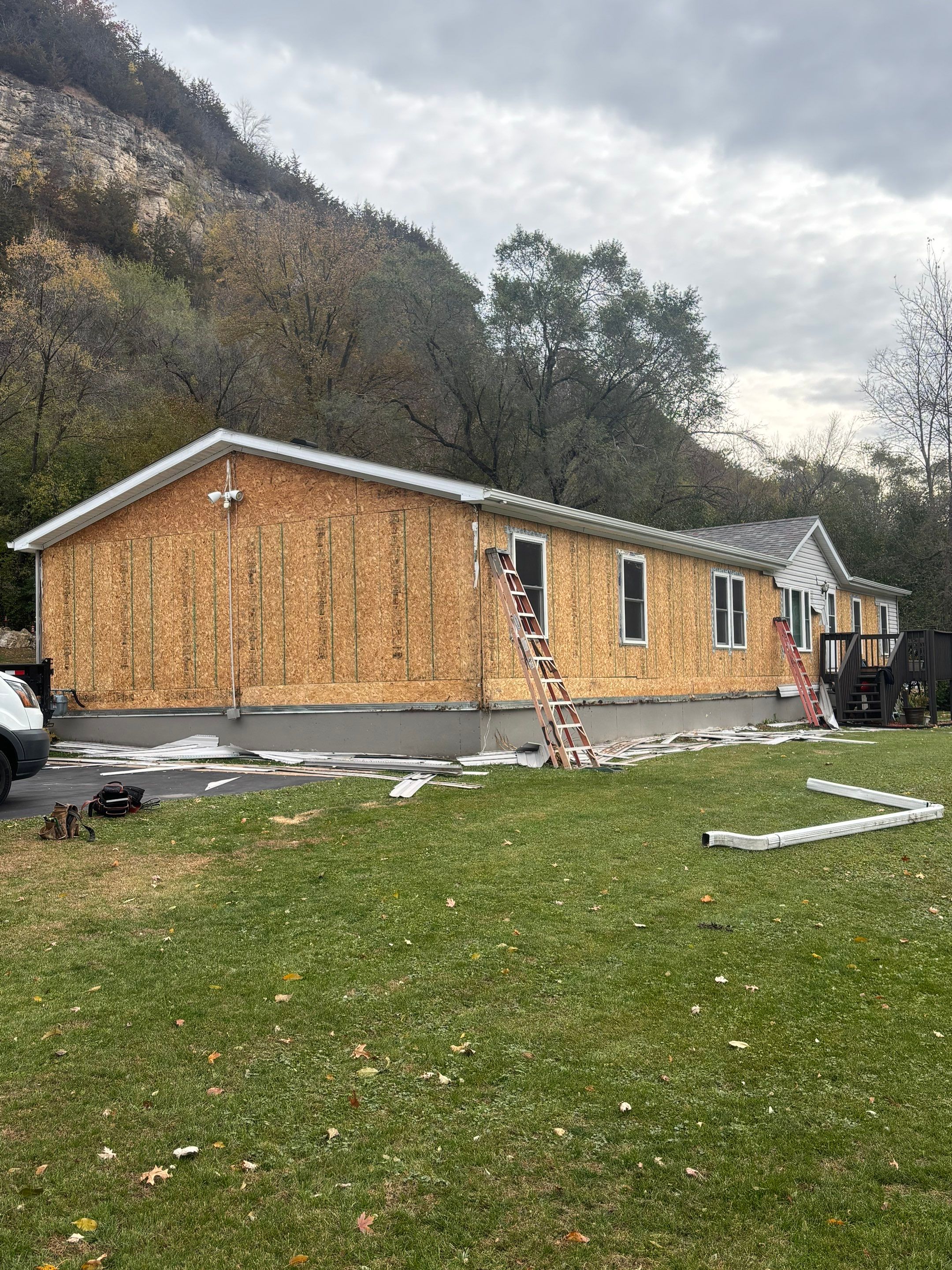 Residential Siding Replacement-Hager City WI by Reasonable Contracting LLC