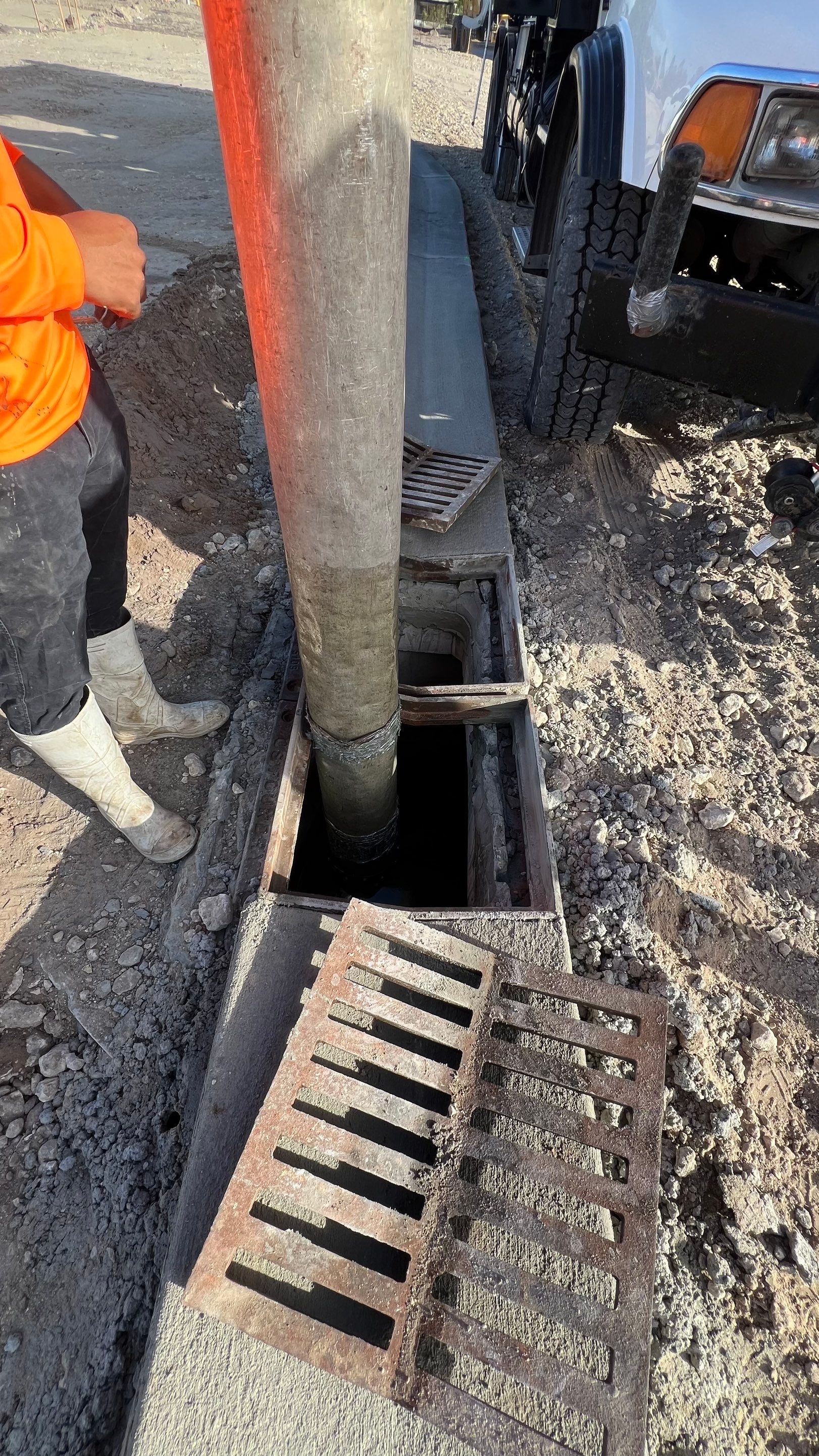 New Construction Sewer System and Stormwater System Cleaning by APS Power & Water