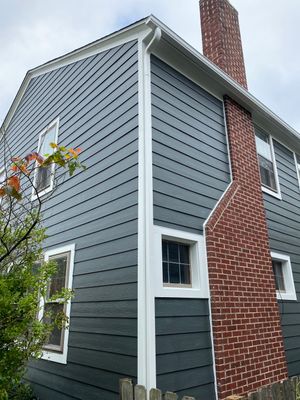 Siding Installation using James Hardie Fiber Cement Lap Siding