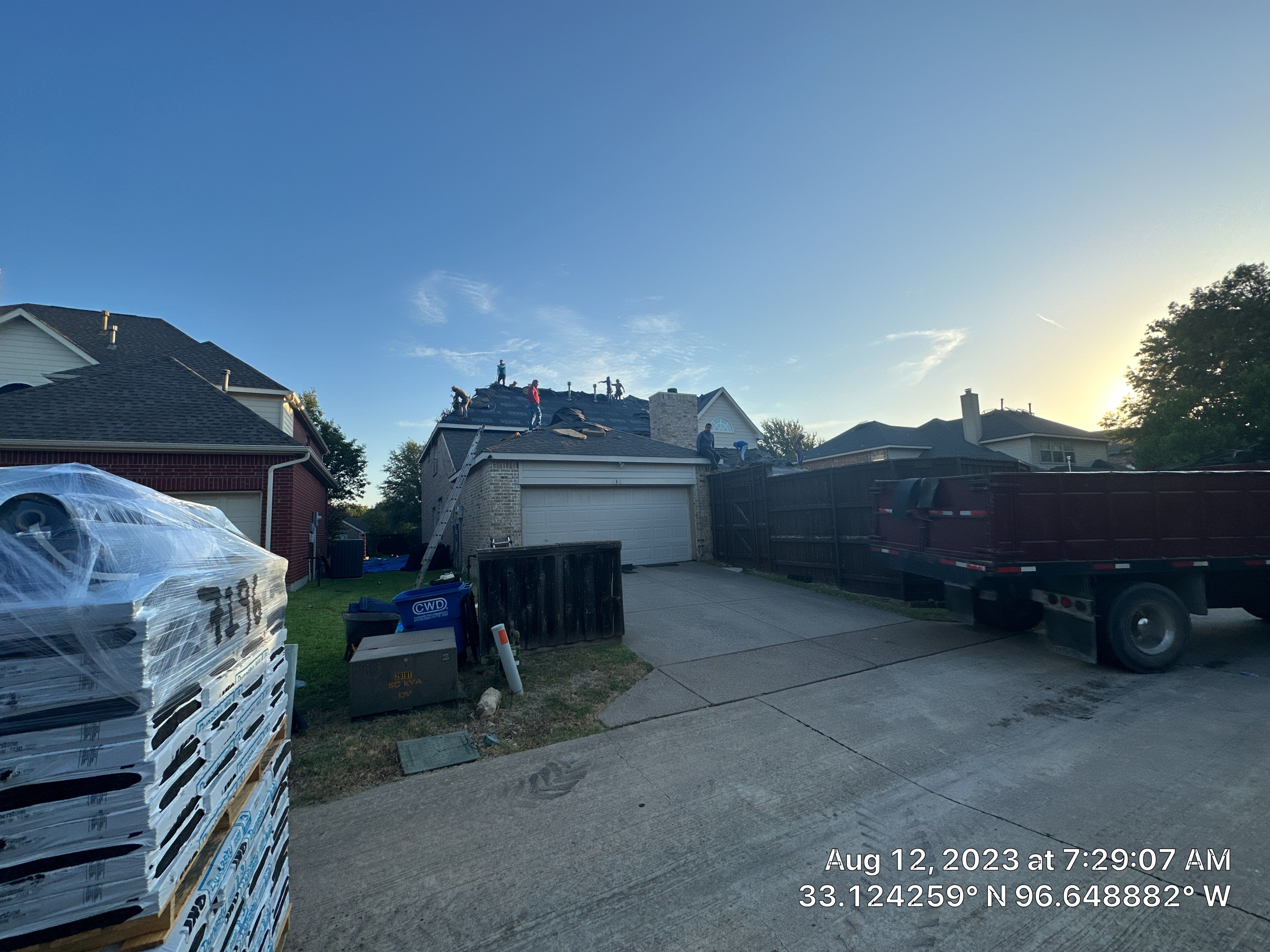 Property Repairs After Hail Storm Plano Texas by Eminent Roofing & Auto Hail Repair