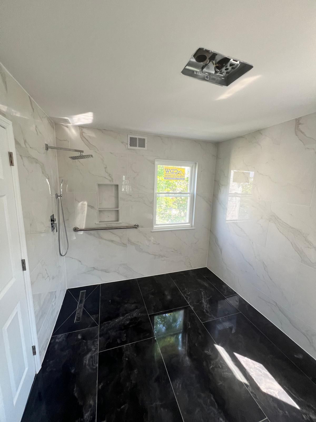 Bathroom Remodel using Tile by Home Concepts Construction