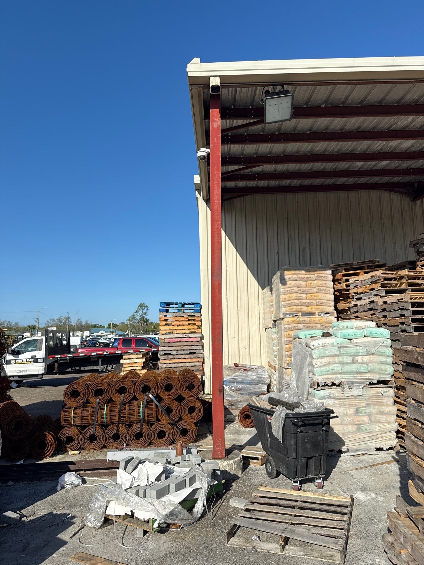 Commercial Box Gutters and White Downspouts Installation in Tampa FL by Gutter Professors