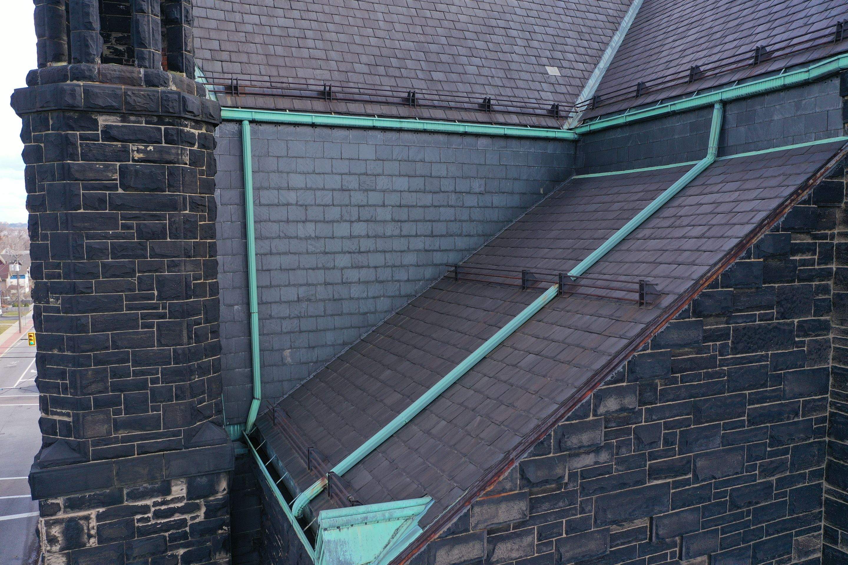 Drone Inspection by Absolute Roofing and Construction