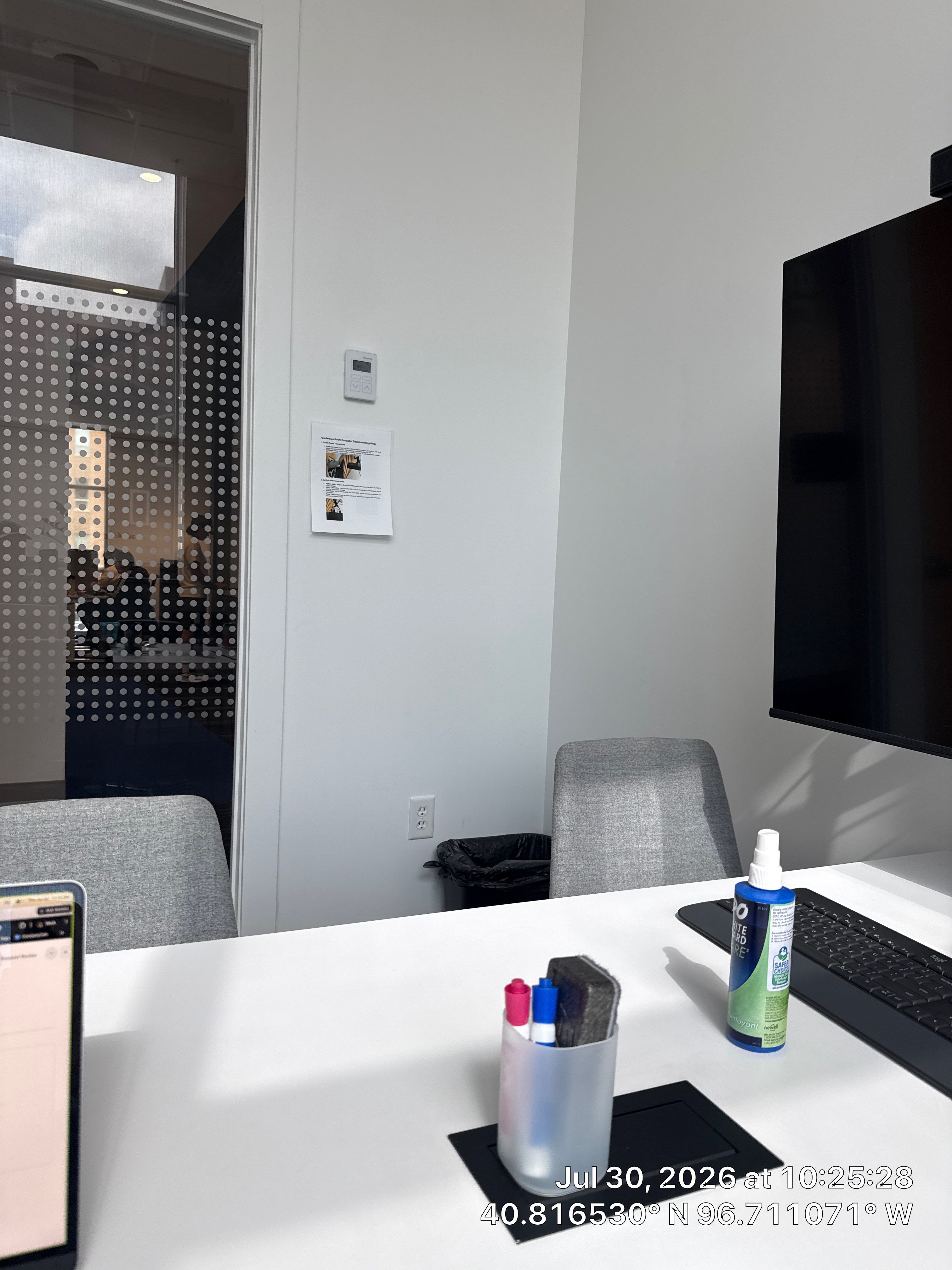 Interior Office Updates and Safety Equipment Installation in Lincoln by CompanyCam Sales Demo
