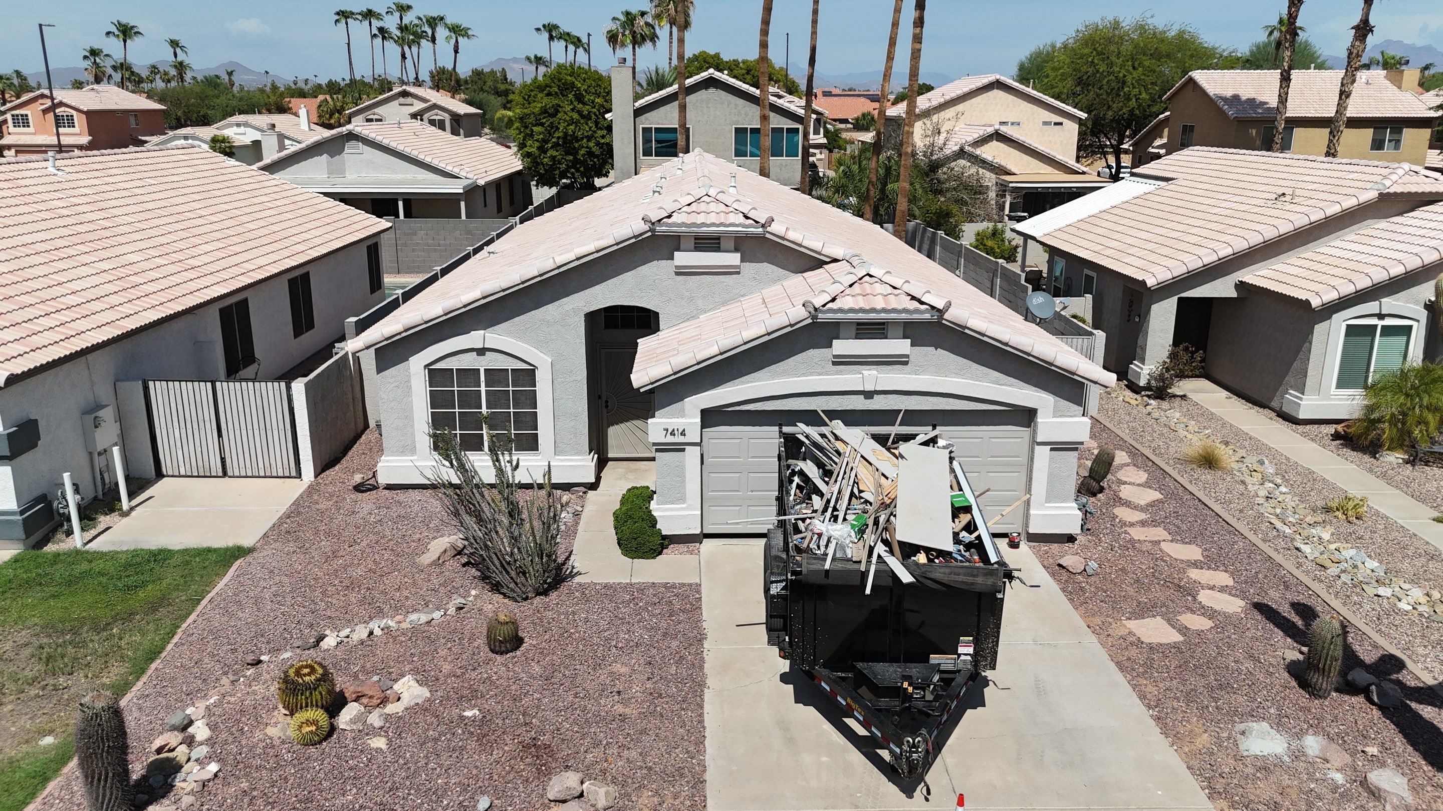 Project in Mesa, AZ by Saint Roofing
