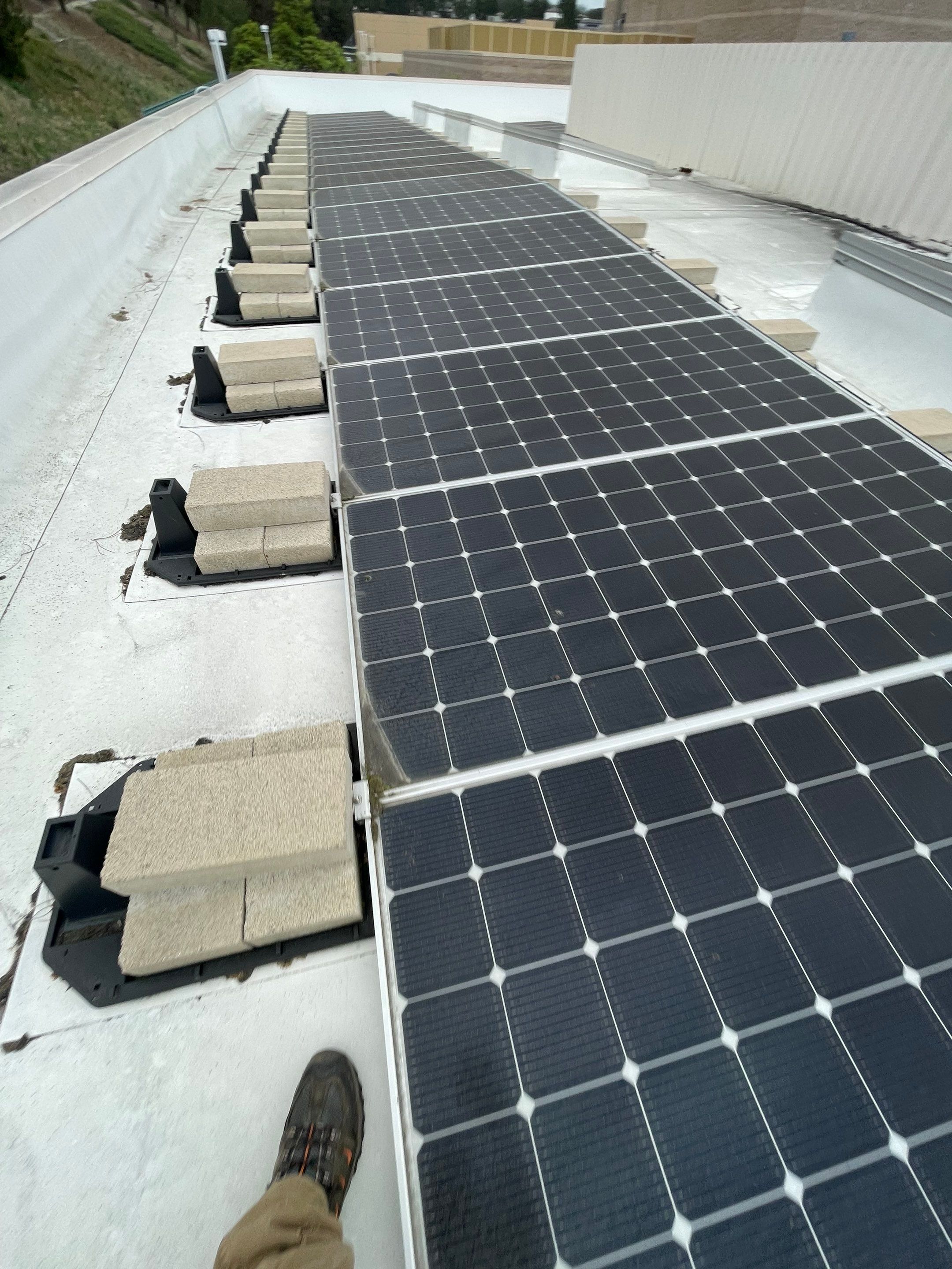Commercial Solar Cleaning by Palm Coast Solar Cleaning