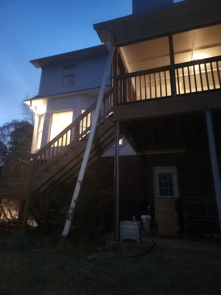 Shades Pointe Lane - Deck Installation  by Pillar and Pine