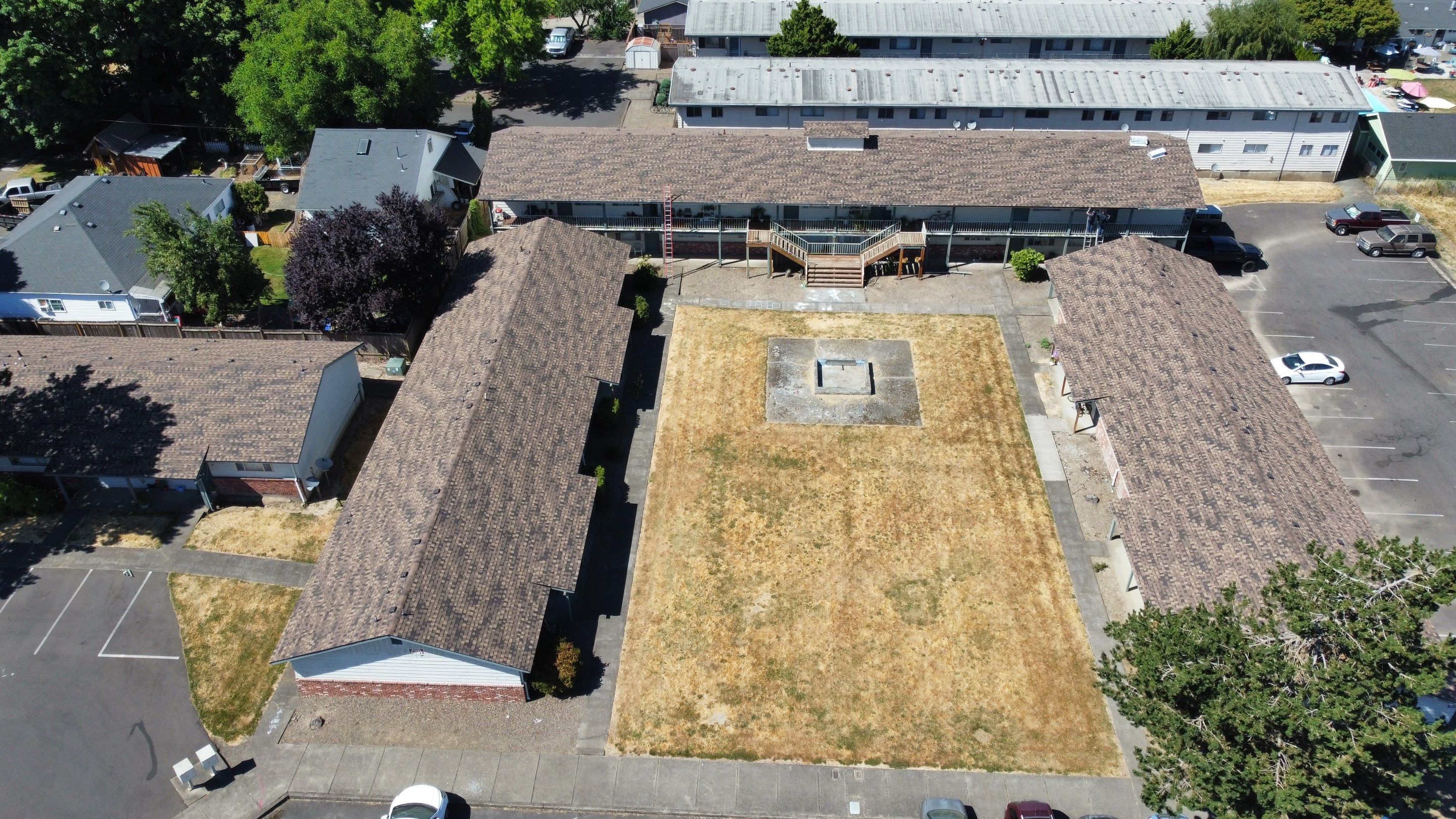 Residential Roofing Installation using IKO Dynasty (Color: Brownstone) by Orezona Building & Roofing Company, Inc.