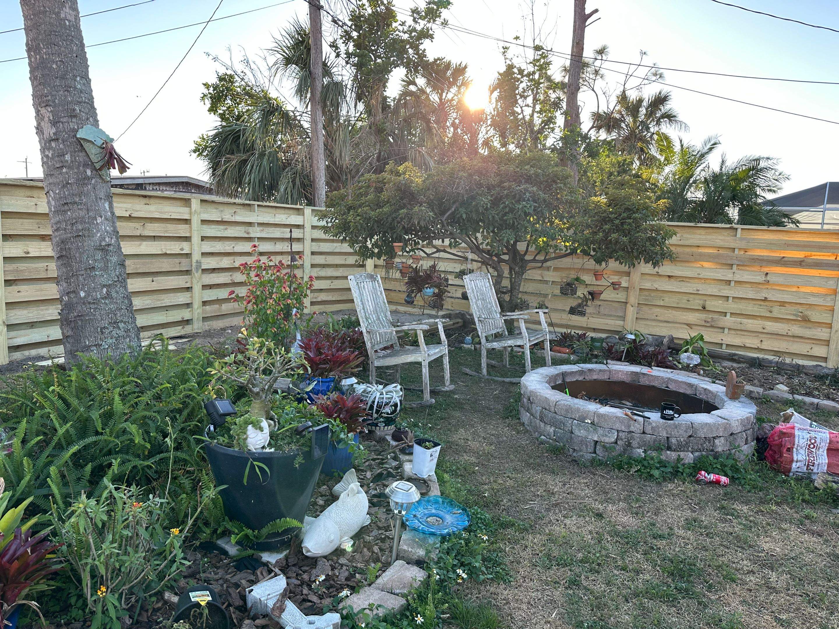 Horizontal Wood Privacy Fence Installation in Venice by True Fence LLC