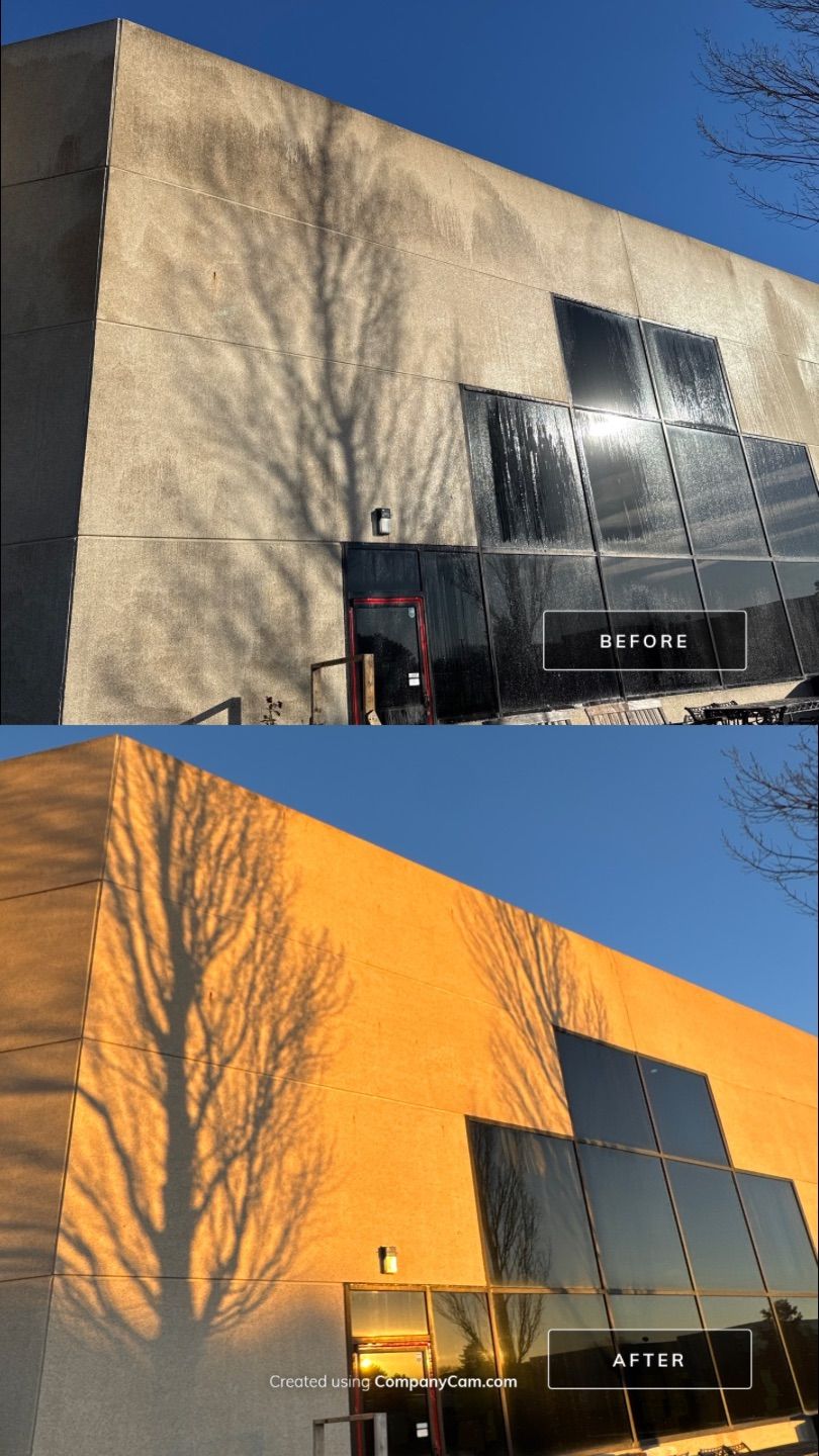 Project in Arlington Heights by Simmons Power & Soft Washing