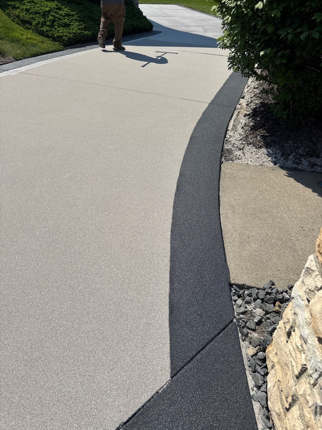 Driveway Walkway Patio Project in Canonsburg by Floors in a Day, Inc