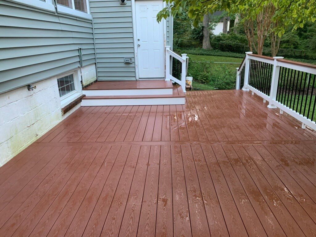 New deck installation by Window Depot of Annapolis